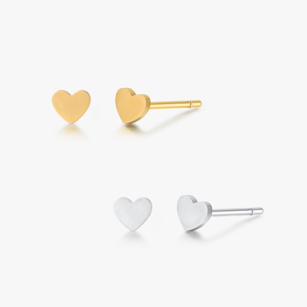 Heart Studs - Flaire & Co.