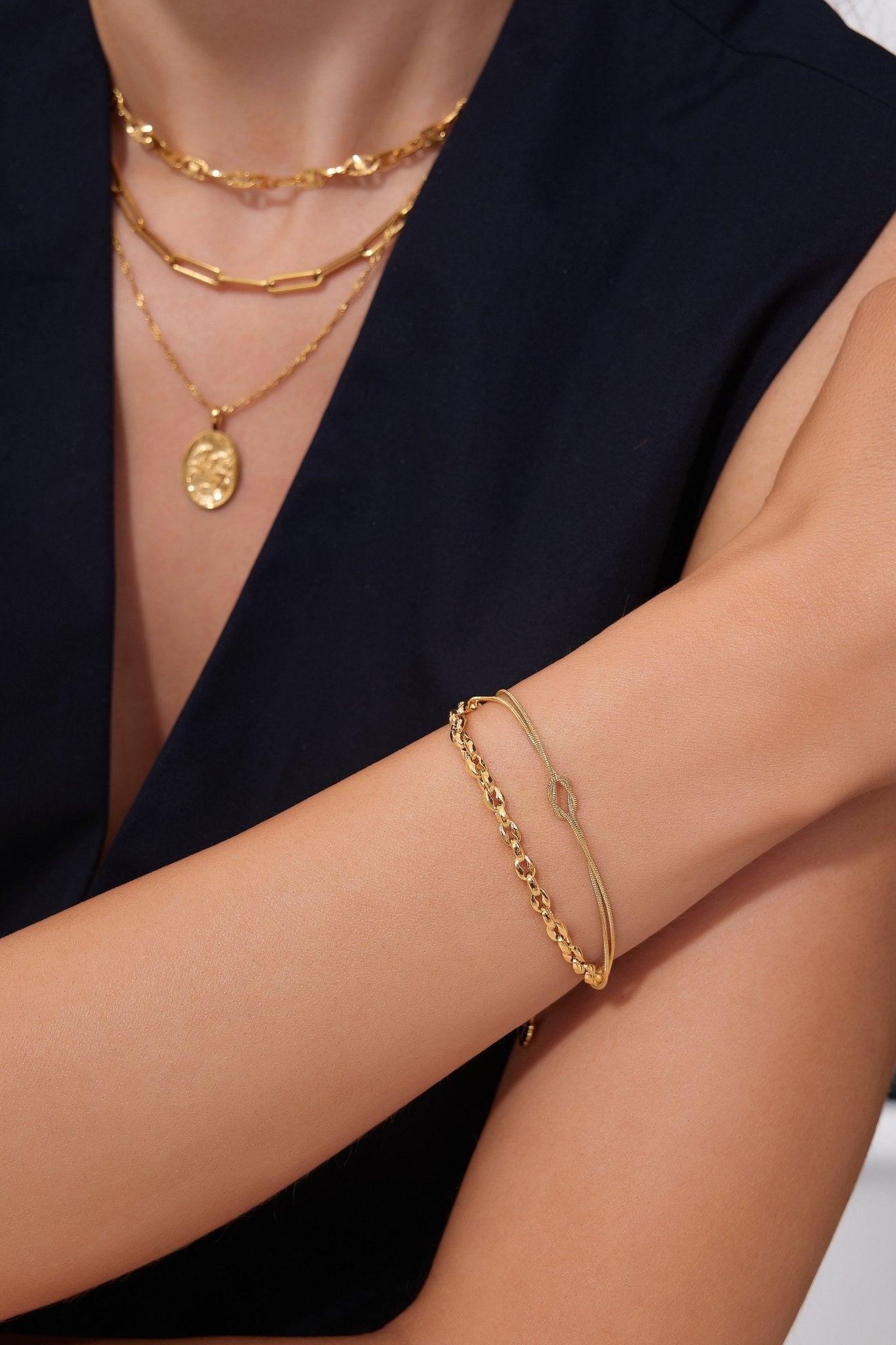Hercules Knot Bracelet (Greek Inspired Collection) - Flaire & Co.