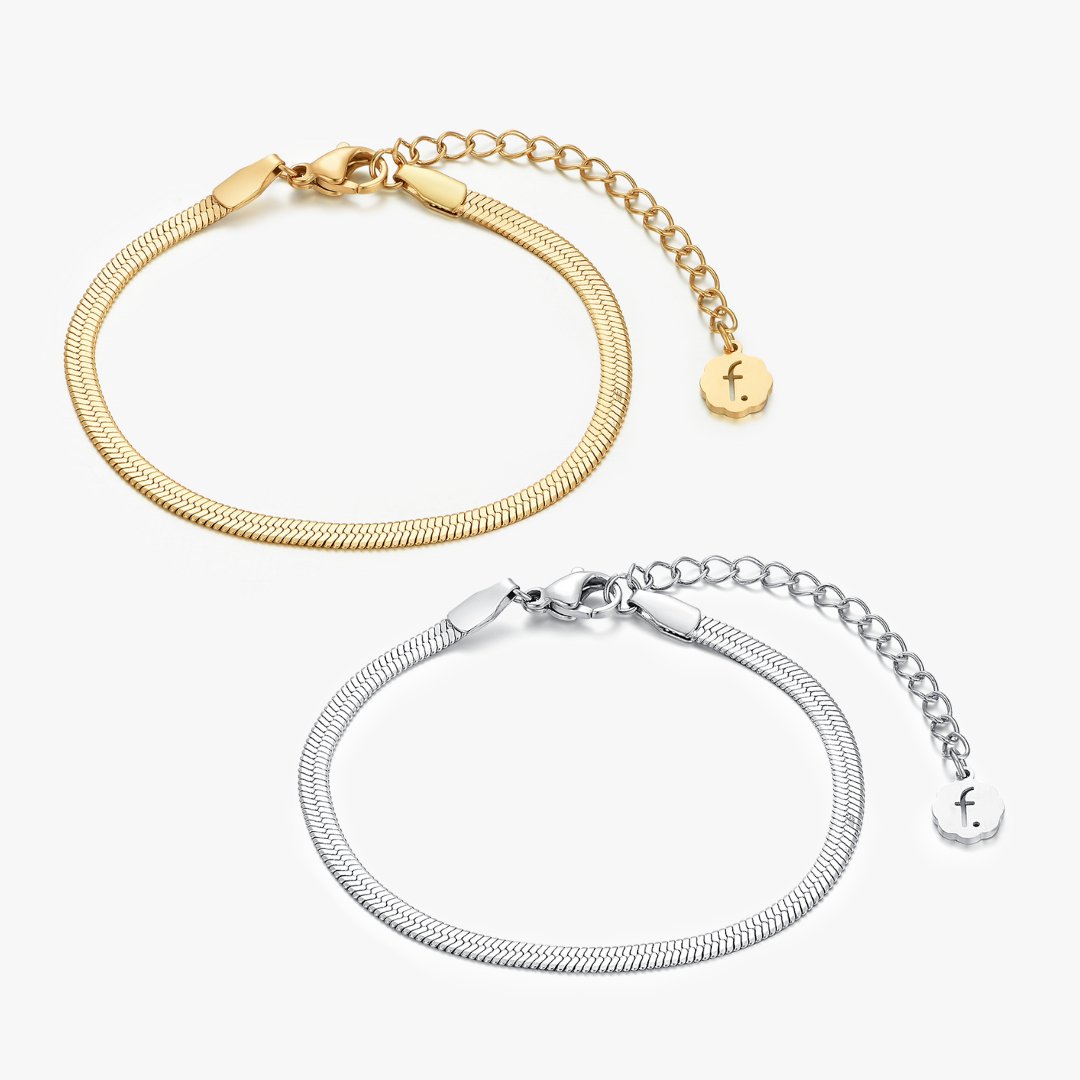 Herringbone Bracelet - Flaire & Co.