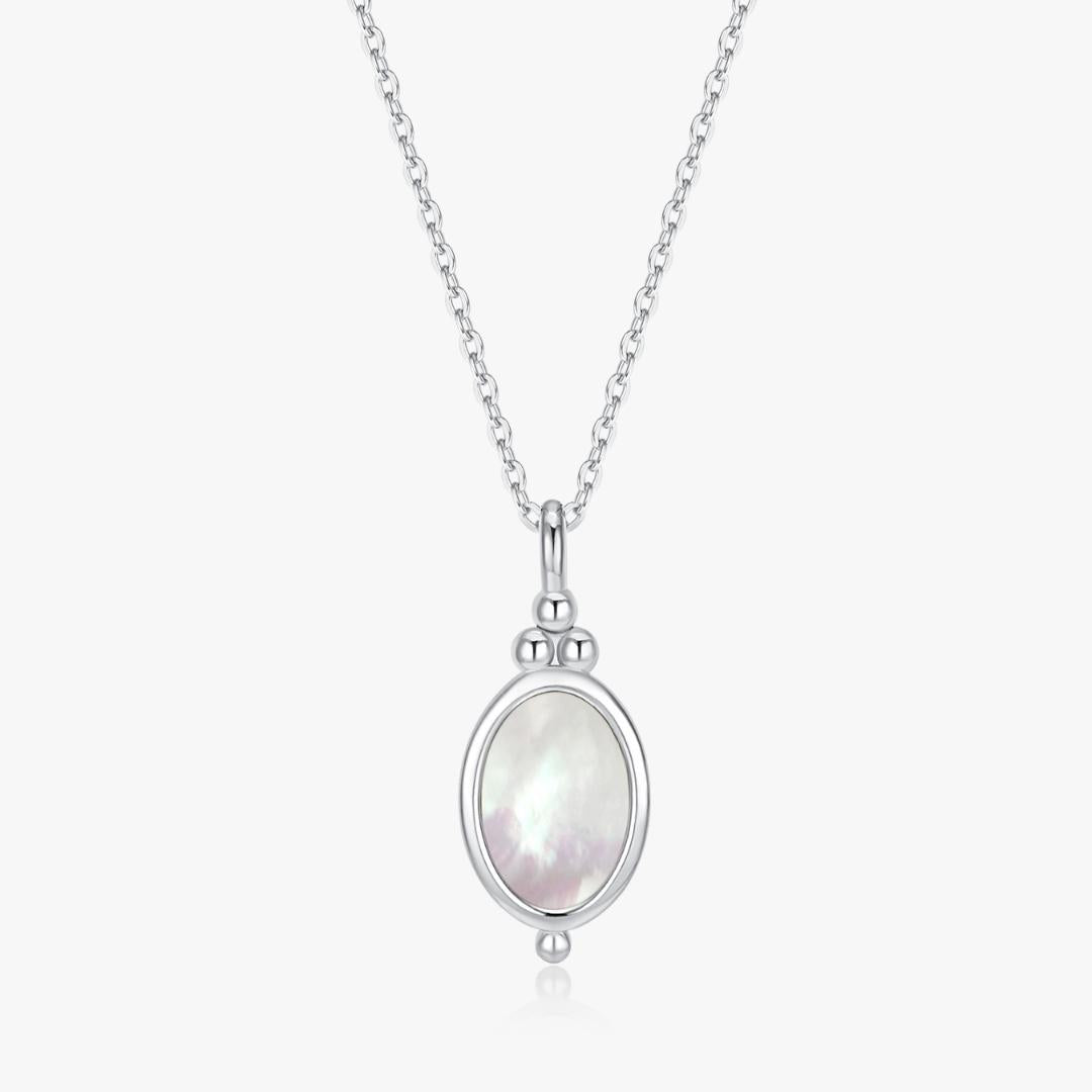 Isabel Mother of Pearl Necklaces - Flaire & Co.