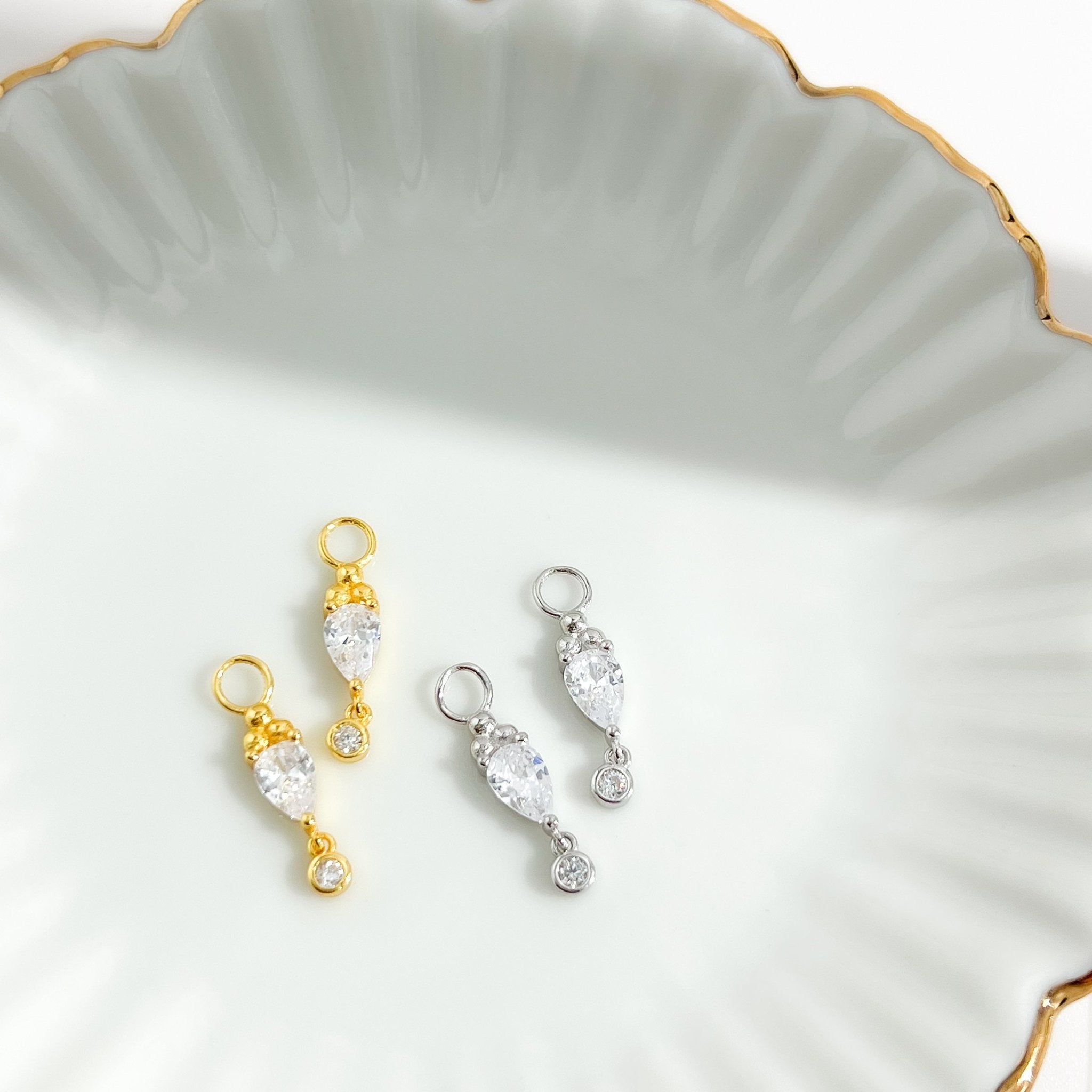 Josie Hoop Charms - Flaire & Co.