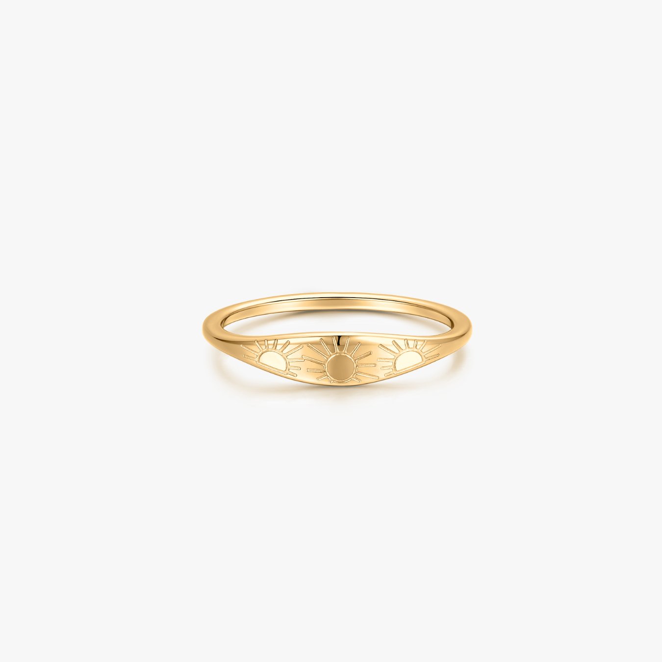 Katie Sunset Gold Ring - Flaire & Co.