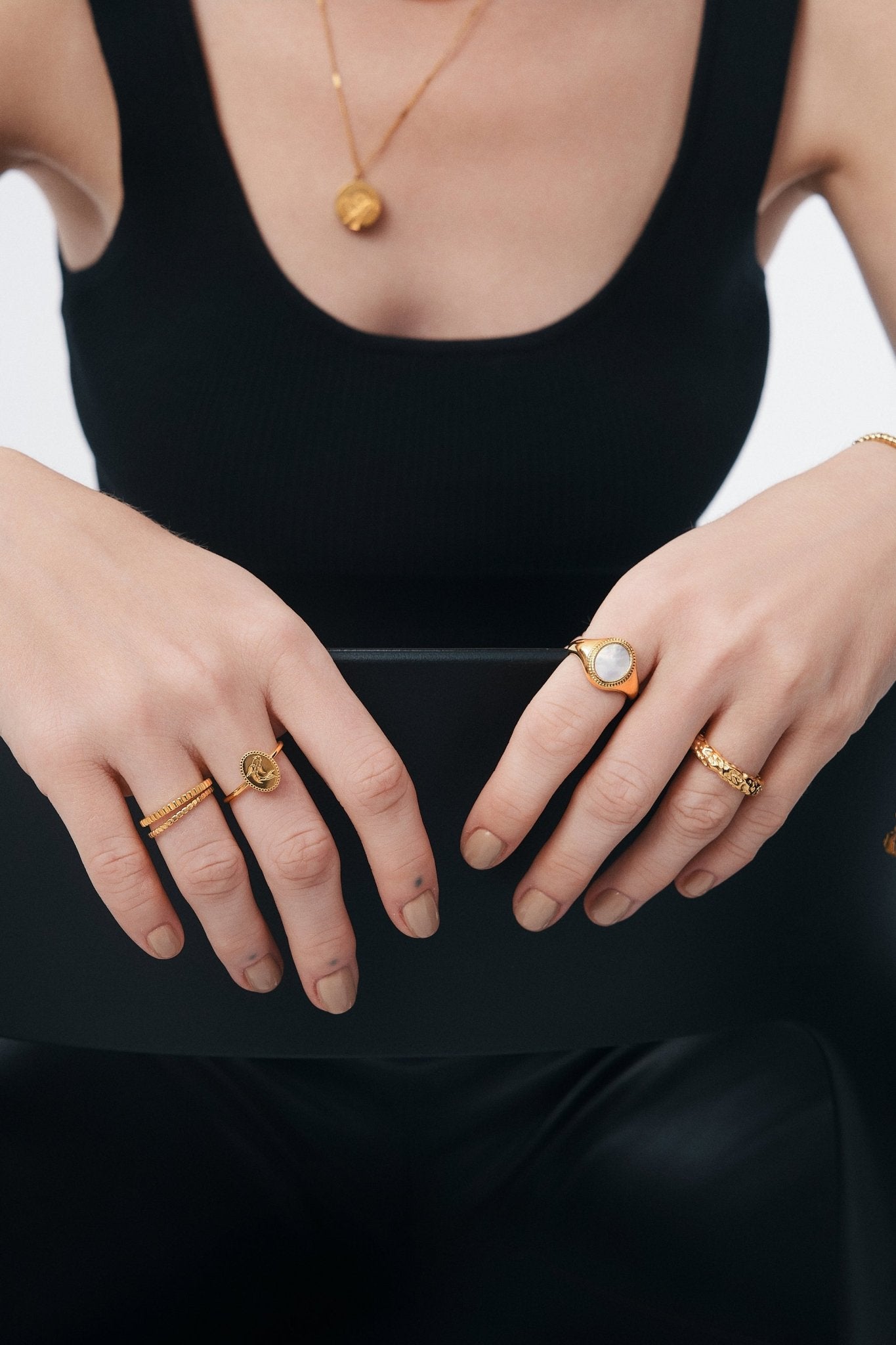 Koi Fish Ring in Gold - Flaire & Co.
