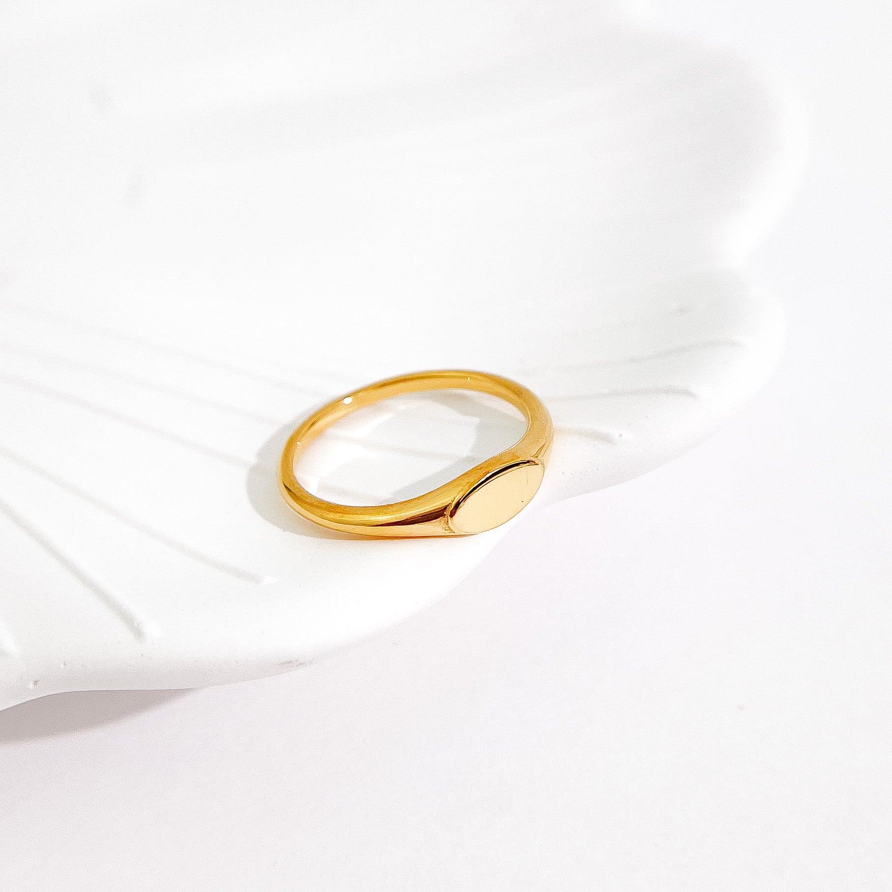 Kylie Gold Ring - Flaire & Co.