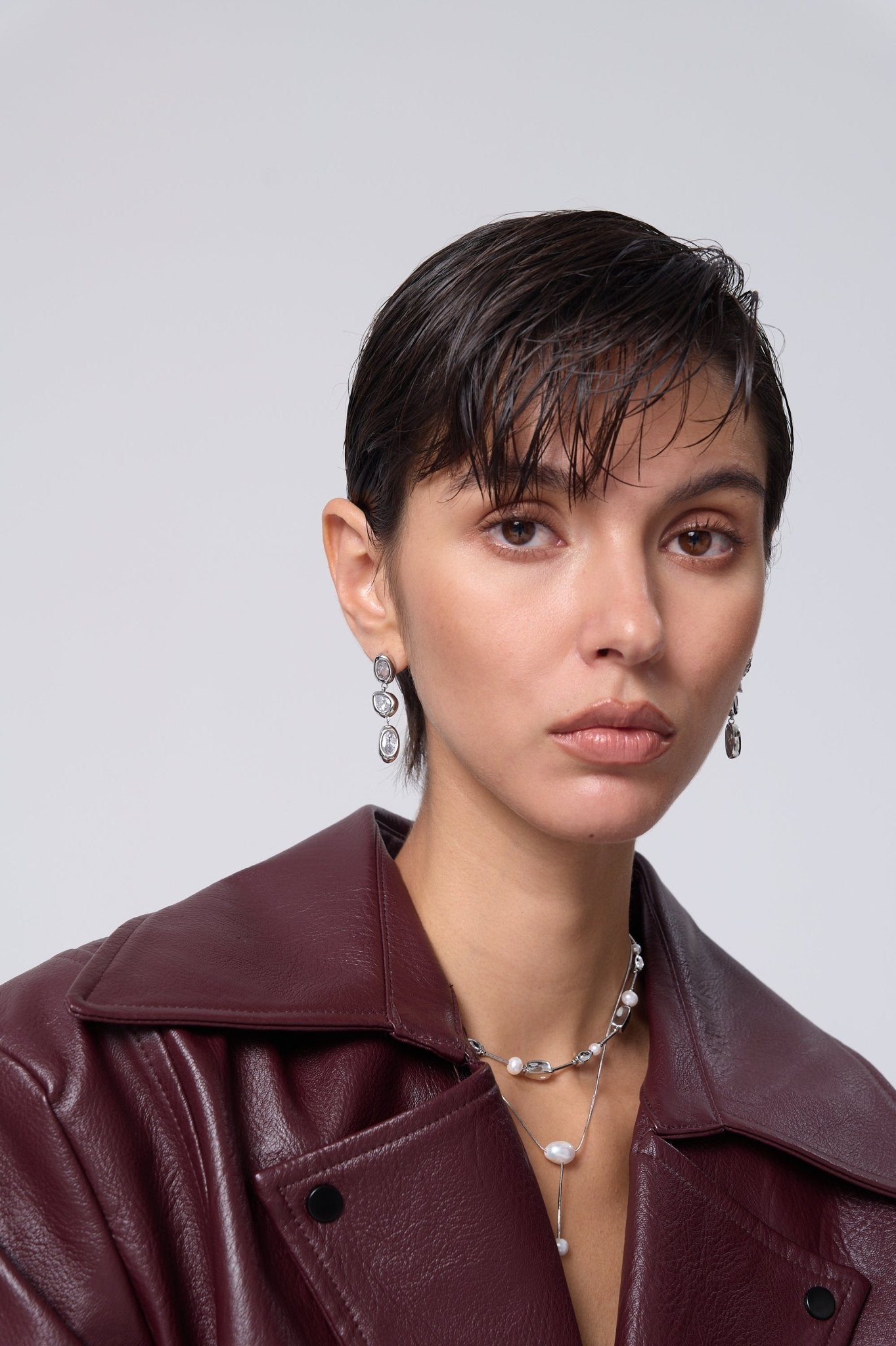 Lauren Multi Gem Drop Earrings - Flaire & Co.