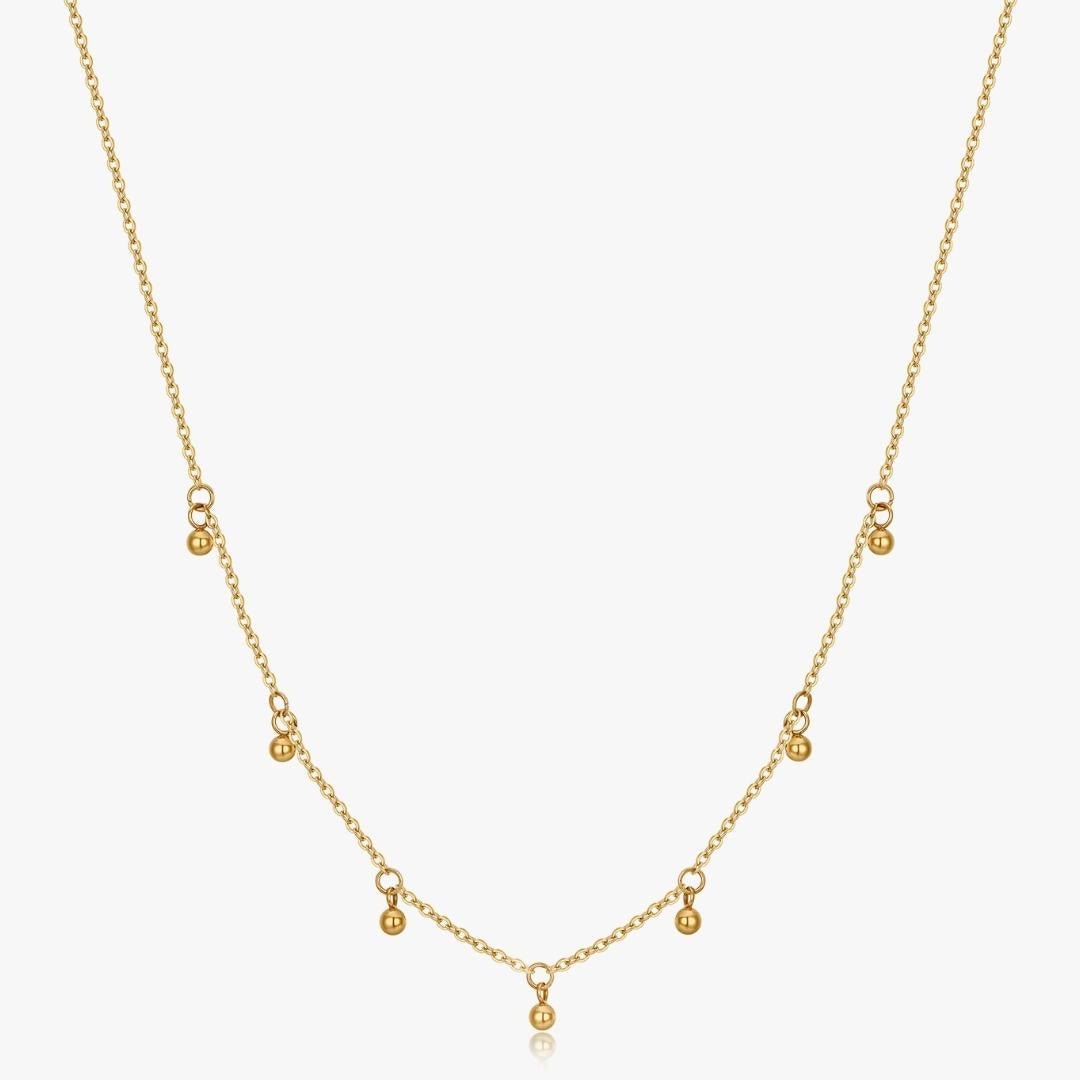 Lydia Gold Necklace - Flaire & Co.