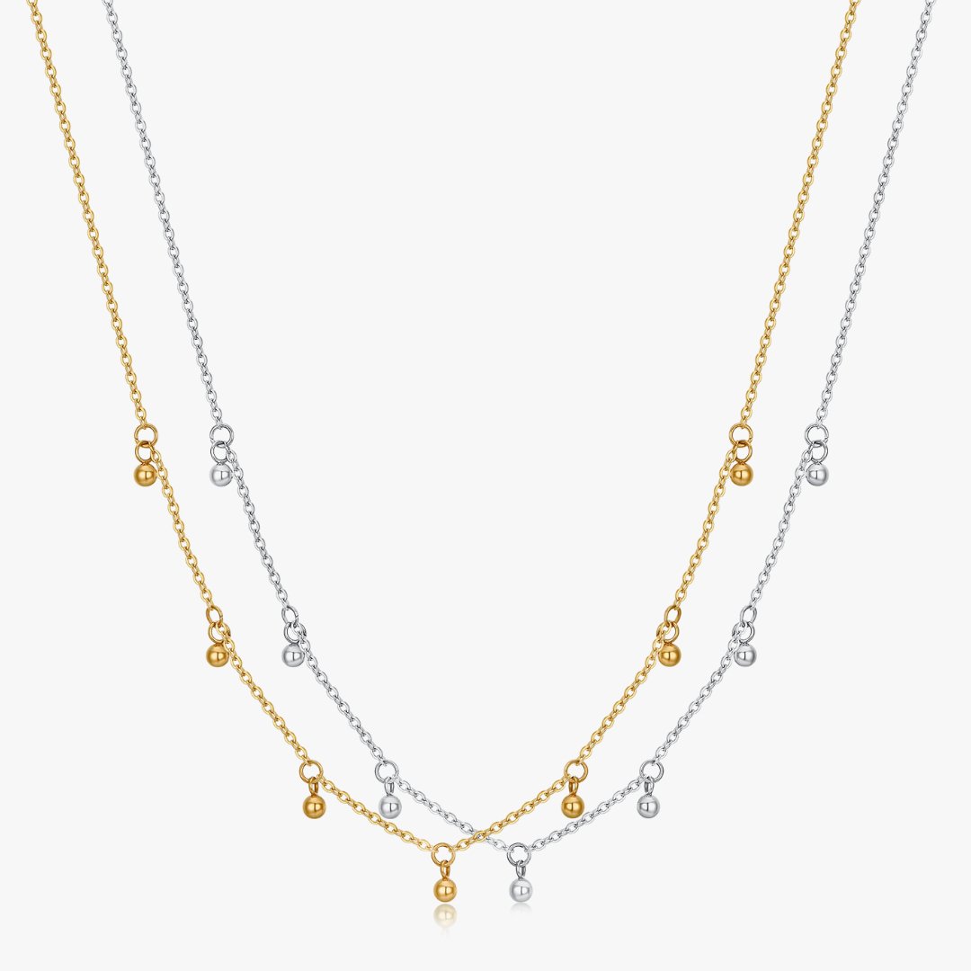 Lydia Gold Necklace - Flaire & Co.