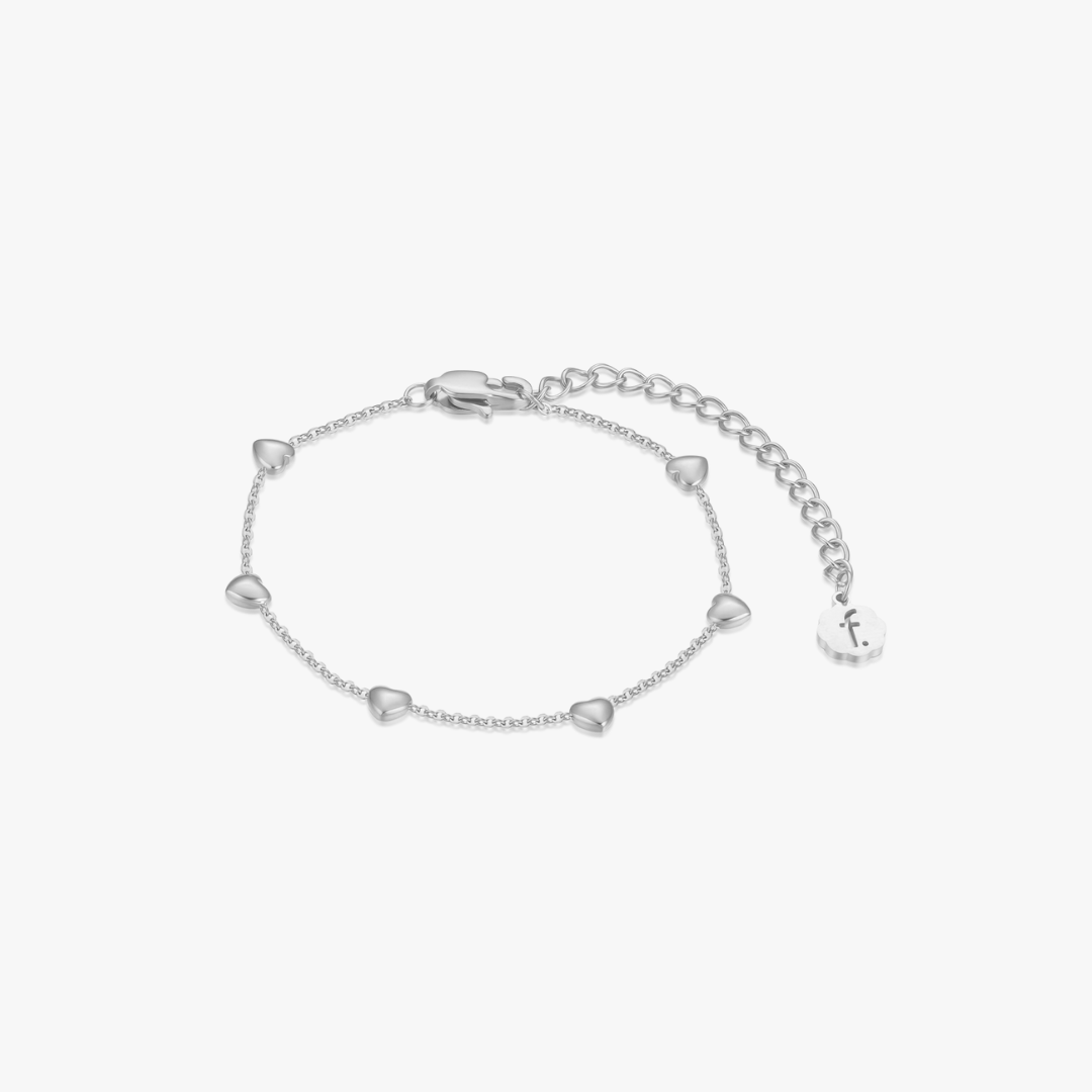 Lyla Mini Heart Bracelet - Flaire & Co.