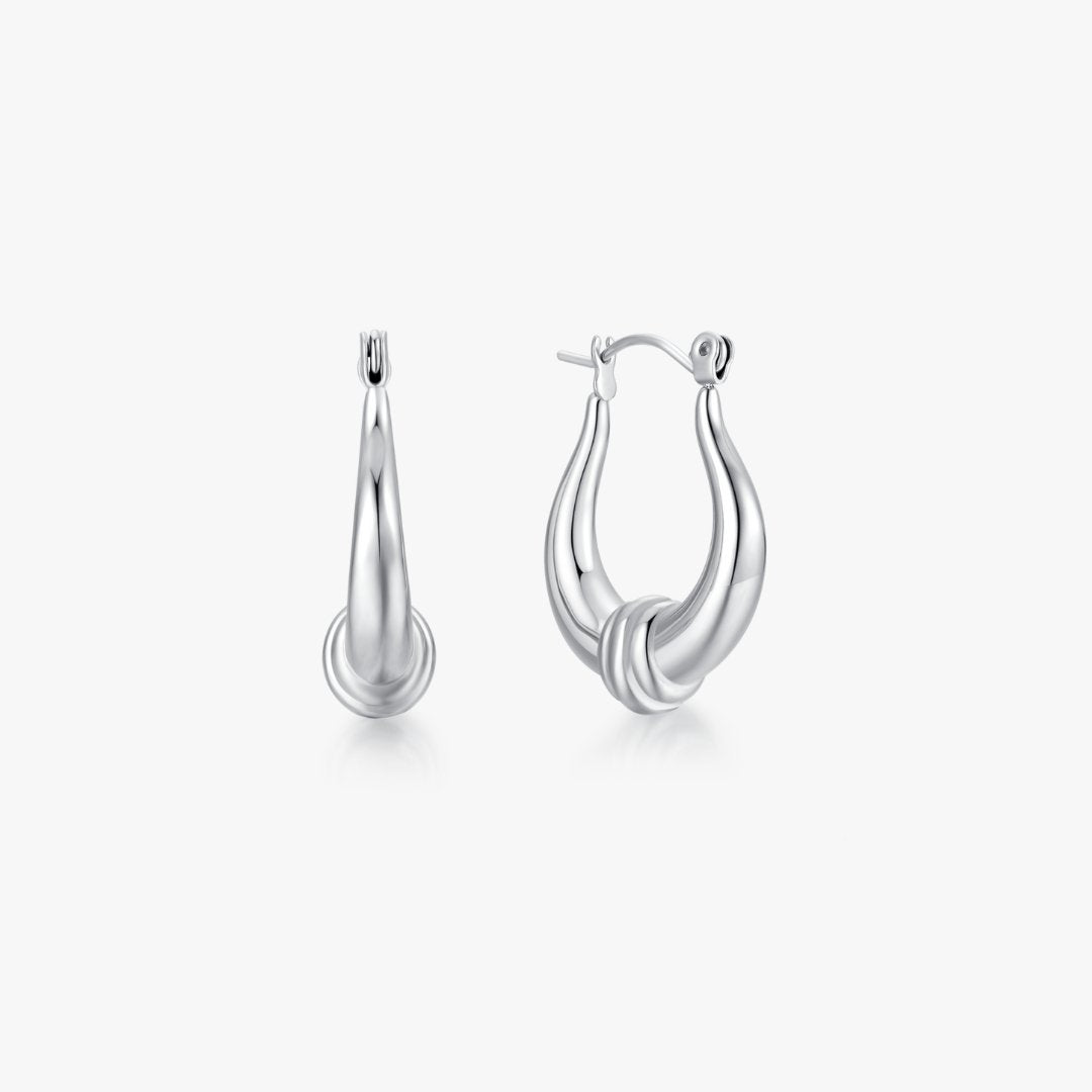 Lyre Hoops (Greek Inspired Collection) - Flaire & Co.