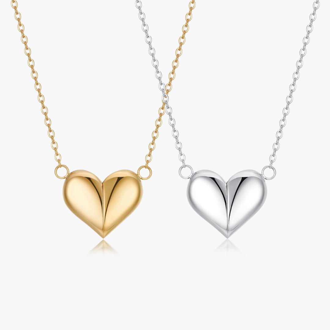 Magnetic Heart Necklace - Flaire & Co.