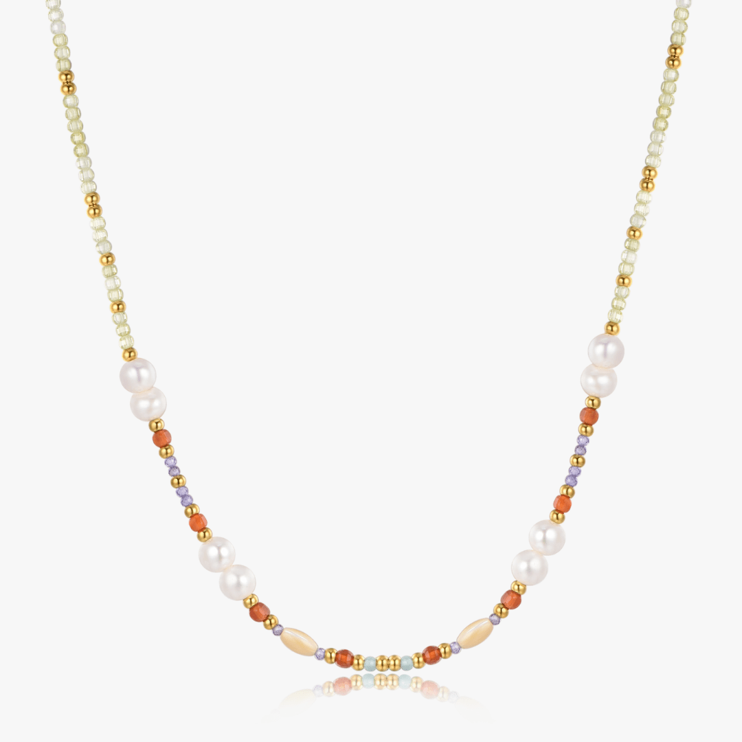 Maris Beaded Necklace - Flaire & Co.