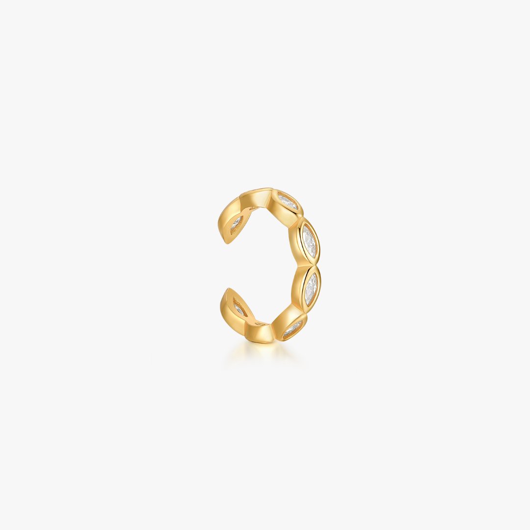 Marquise Gem Cuff - Flaire & Co.