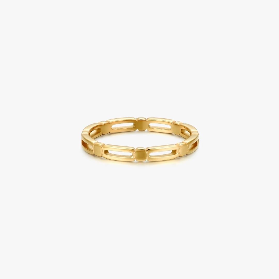 Melanie Ring in Gold - Flaire & Co.