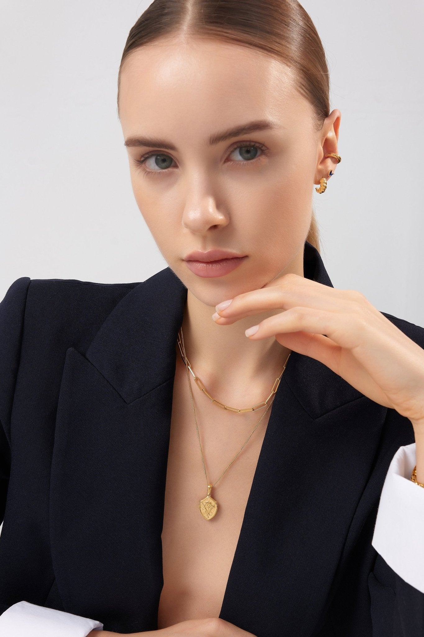 Melinda Chain Necklace - Flaire & Co.