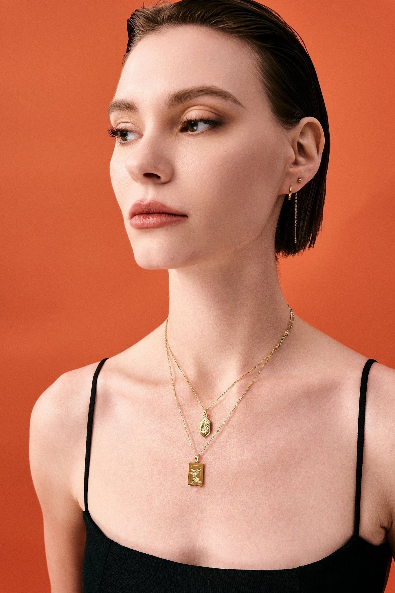 Moon Phases Necklace in Gold - Flaire & Co.