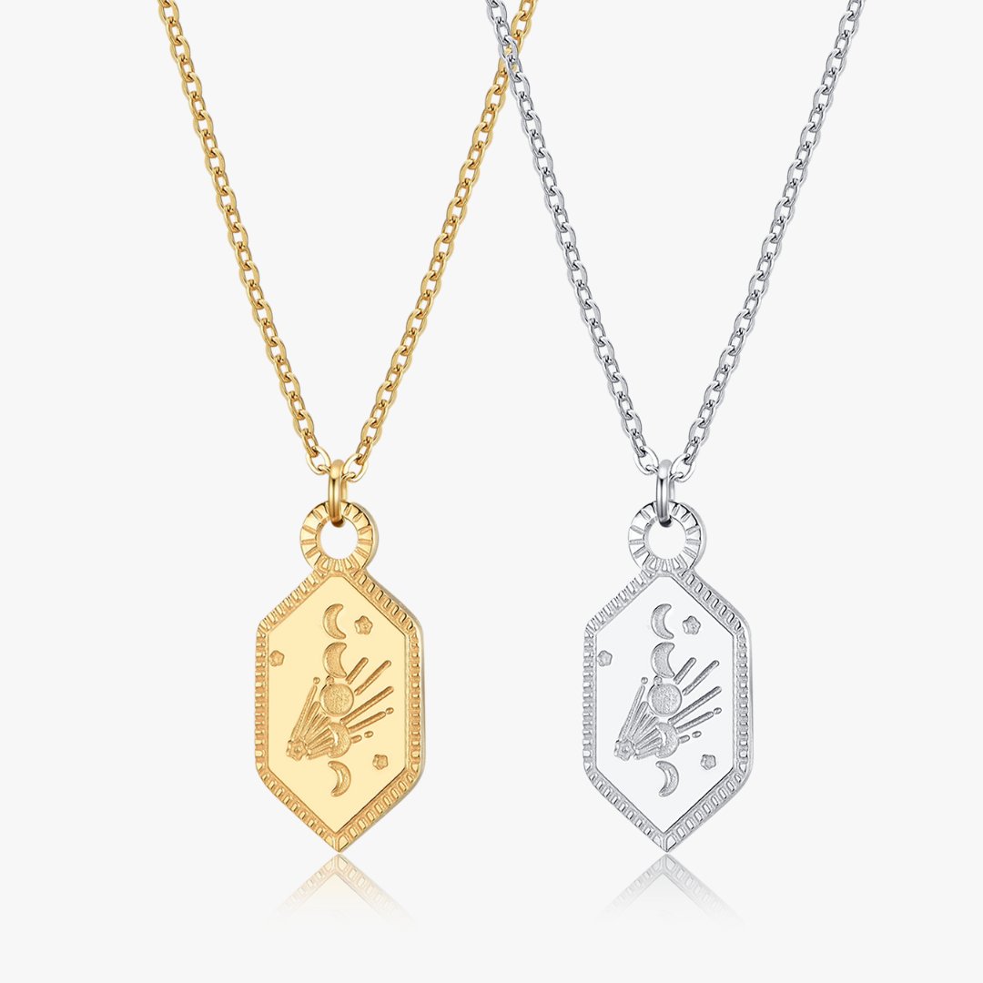 Moon Phases Necklace - Flaire & Co.