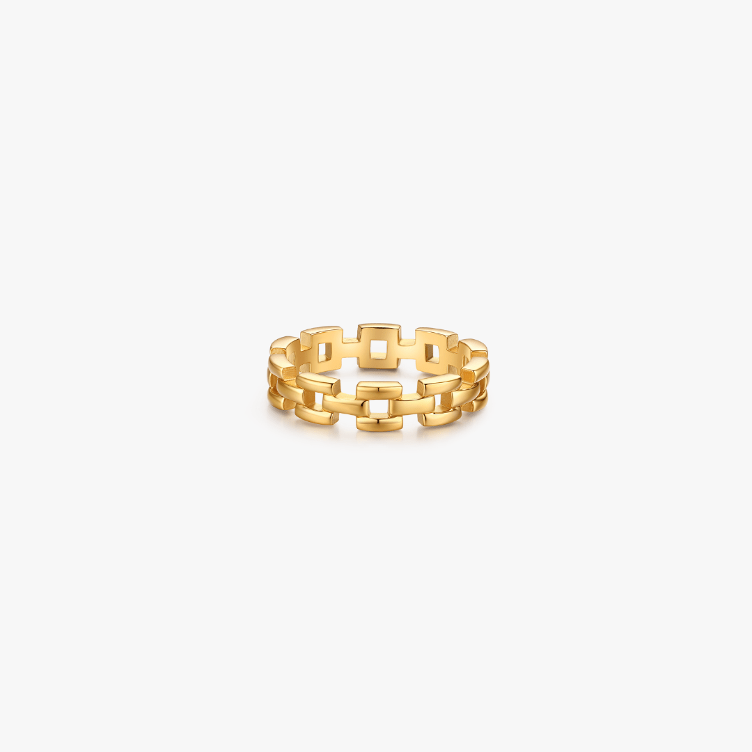 Natalie Chain Ring - Flaire & Co.
