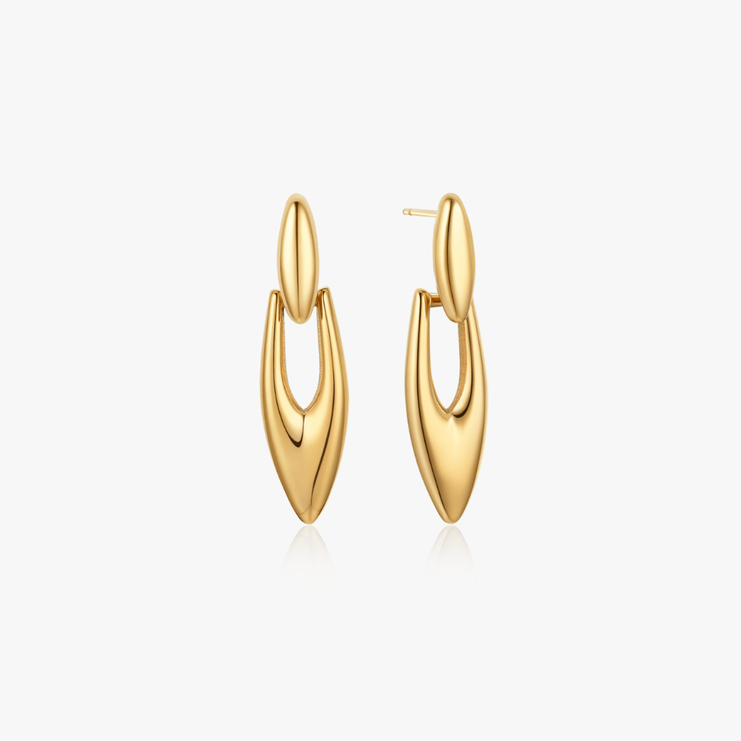 Nyla Tapered Drop Earrings - Flaire & Co.