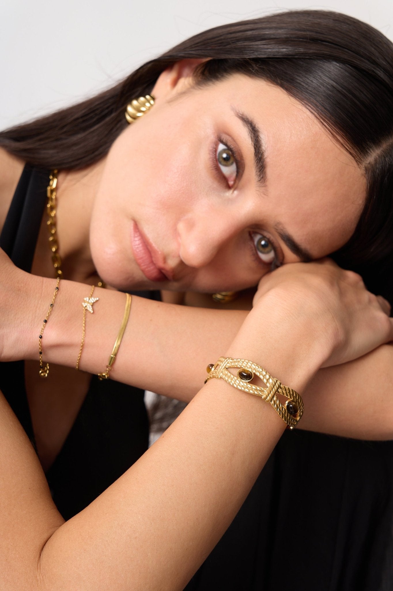 Pave Butterfly Bracelet - Flaire & Co.