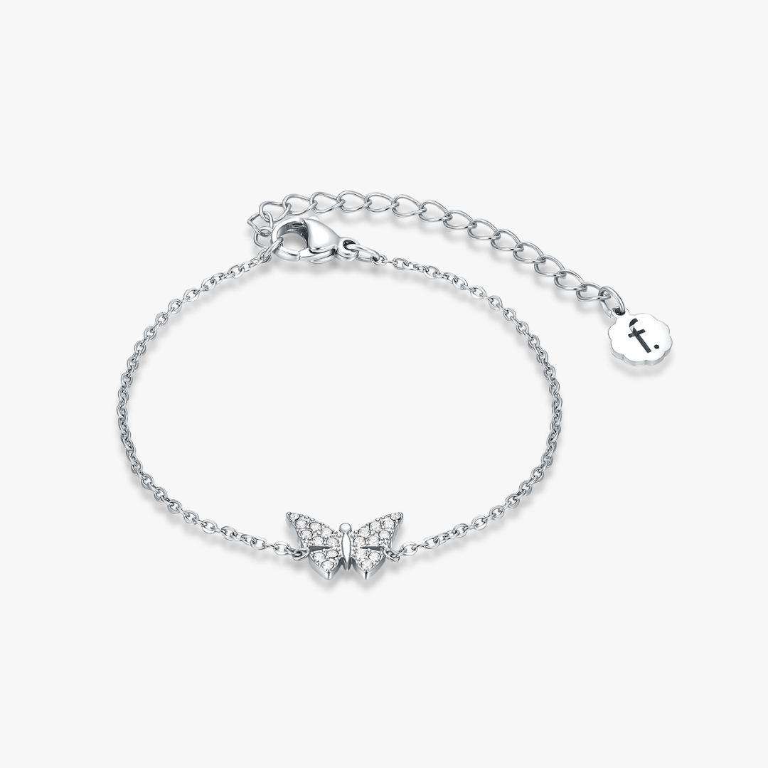Pave Butterfly Bracelet - Flaire & Co.