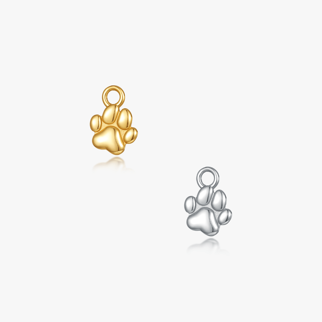 Paw Hoop Charm (Single) (Pawsitive Change Collection) - Flaire & Co.