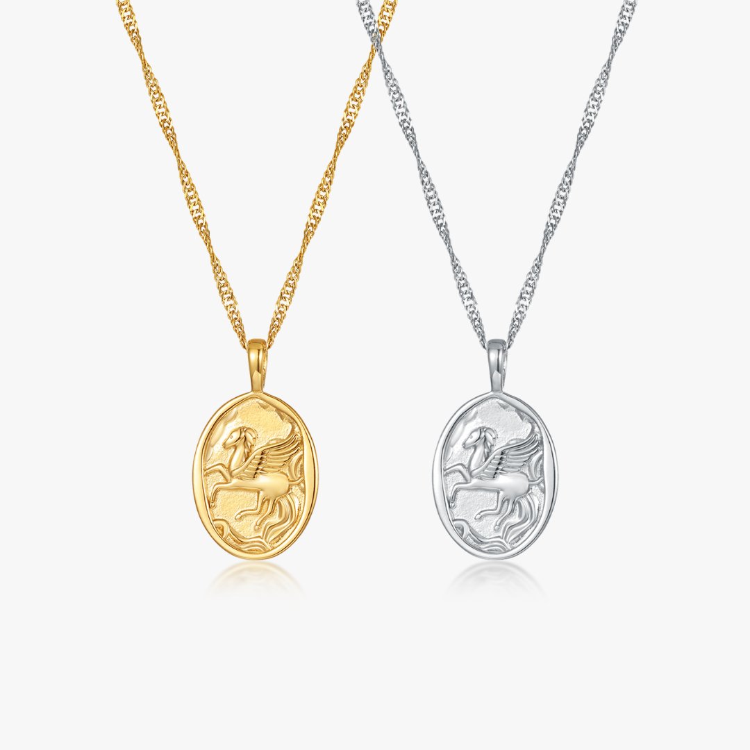 Pegasus Necklaces (Greek Inspired Collection) - Flaire & Co.