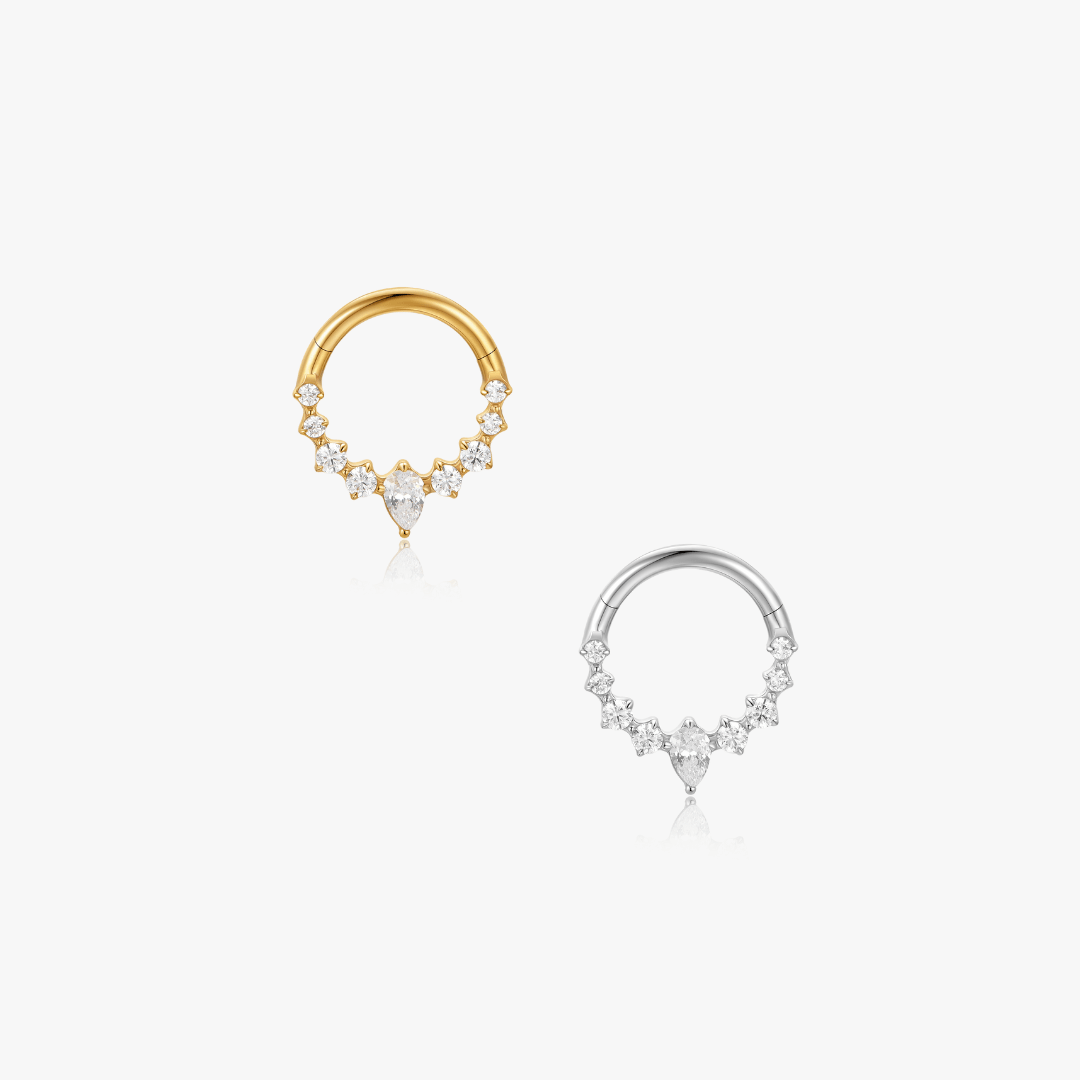 Penelope Titanium Hoop (Single) - Flaire & Co.