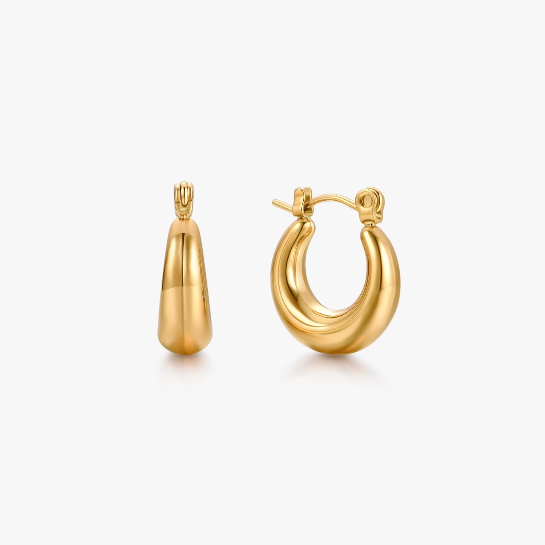 Puffed Mini Earrings - Flaire & Co.