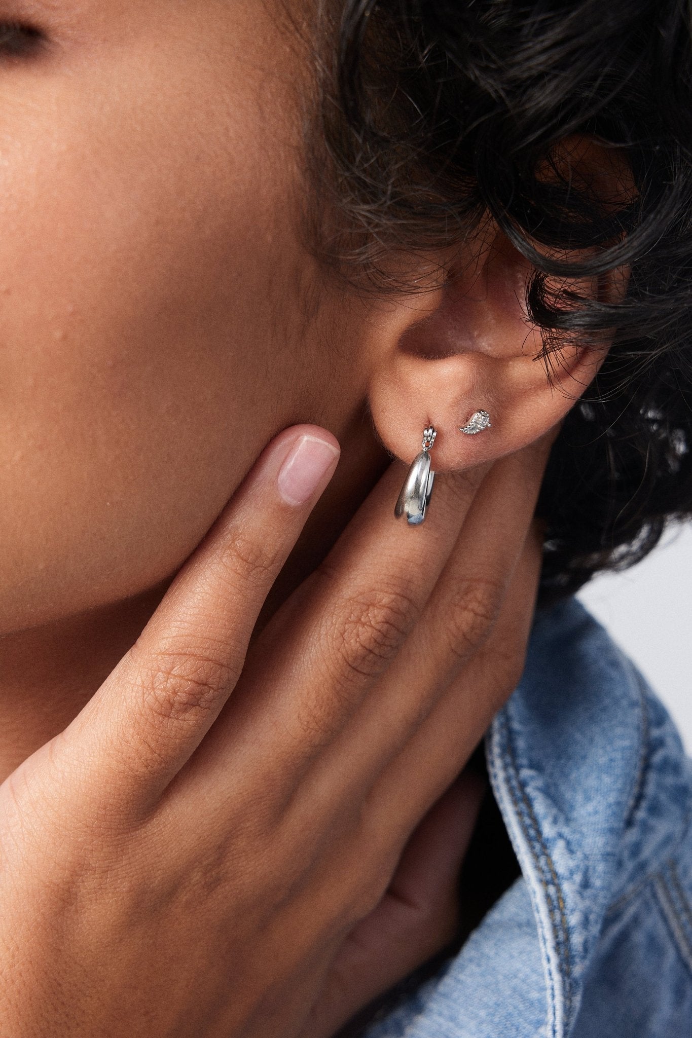 Puffed Mini Earrings - Flaire & Co.