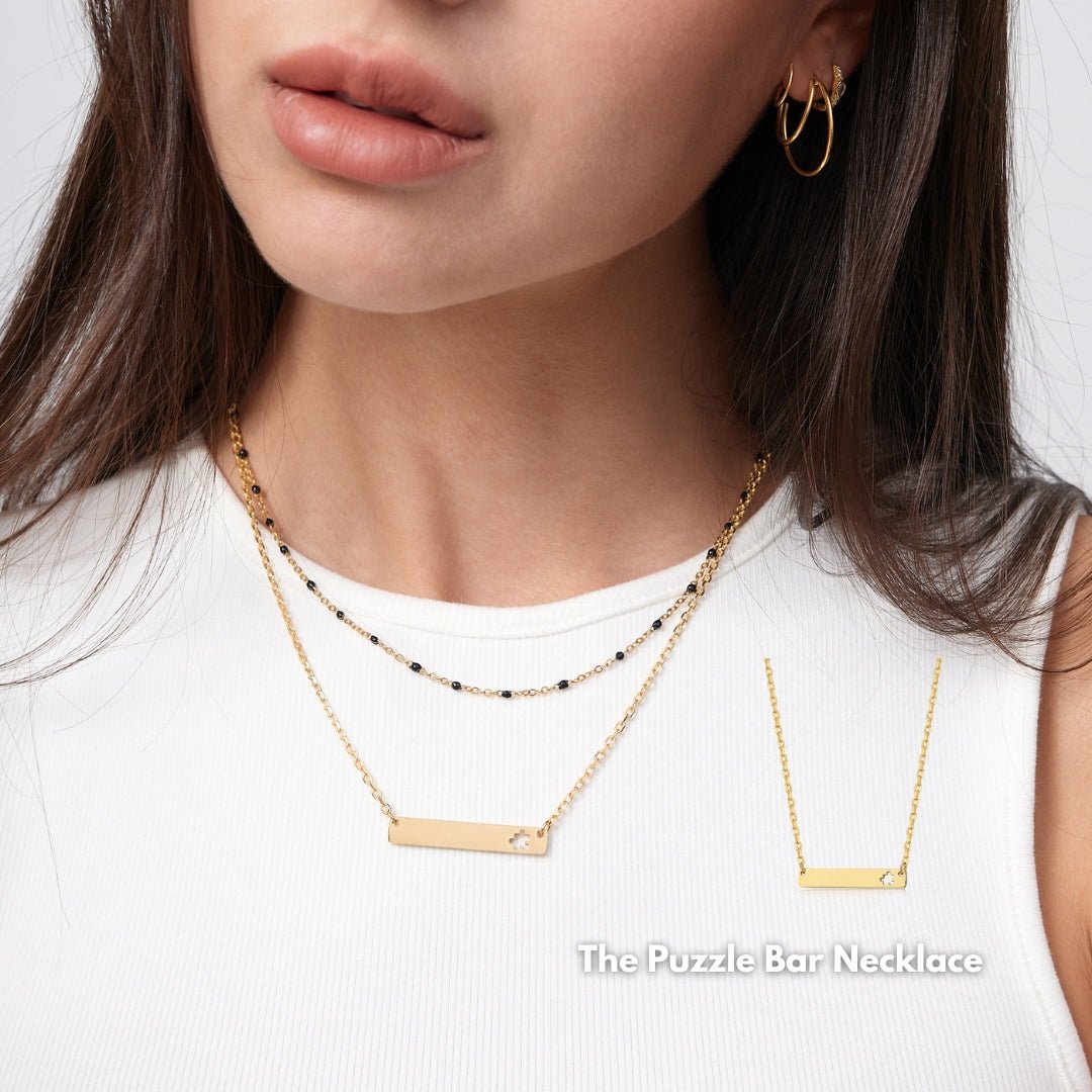 Puzzle Necklaces (Autism Awareness Month) - Flaire & Co.