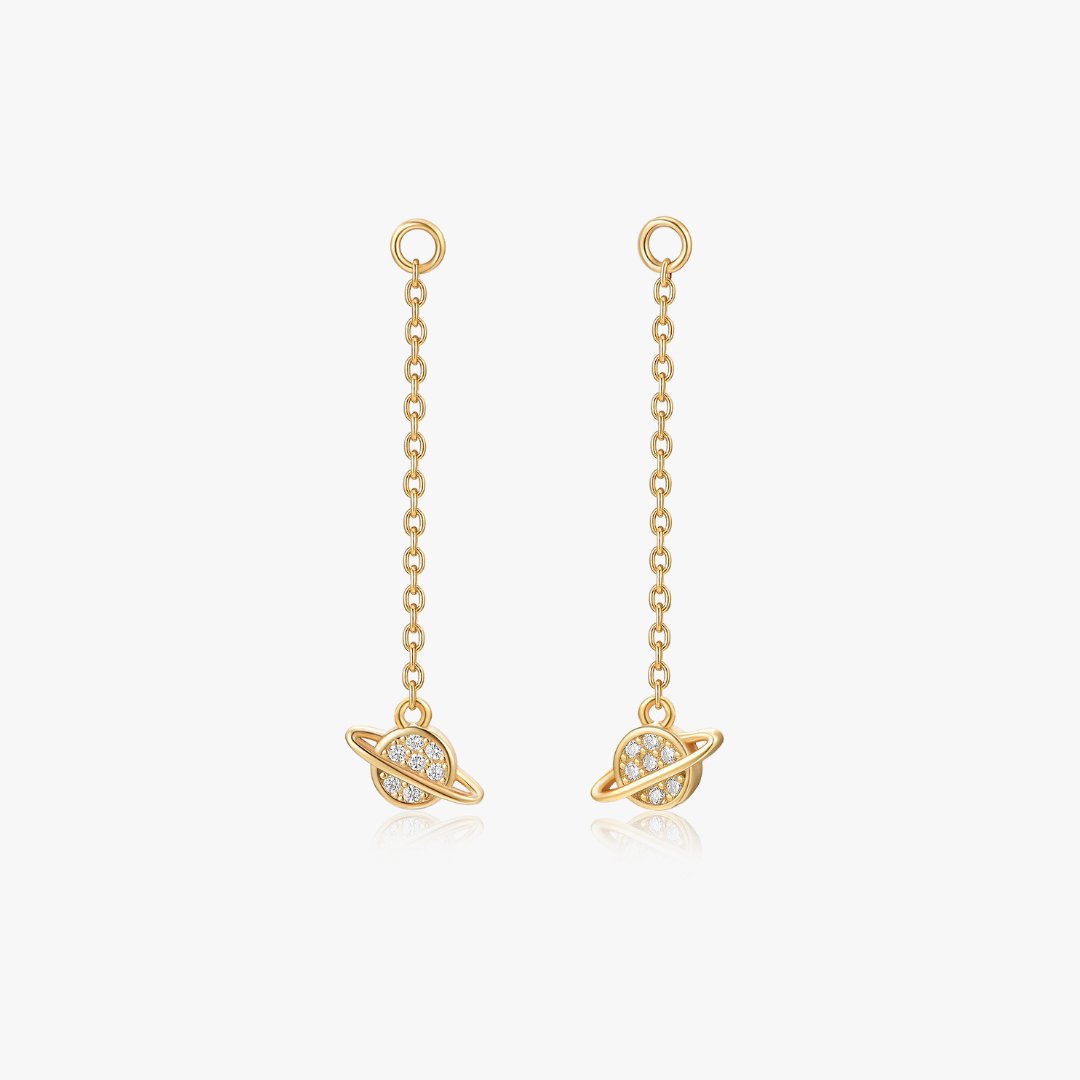 Saturn Stud Jacket in Gold - Flaire & Co.