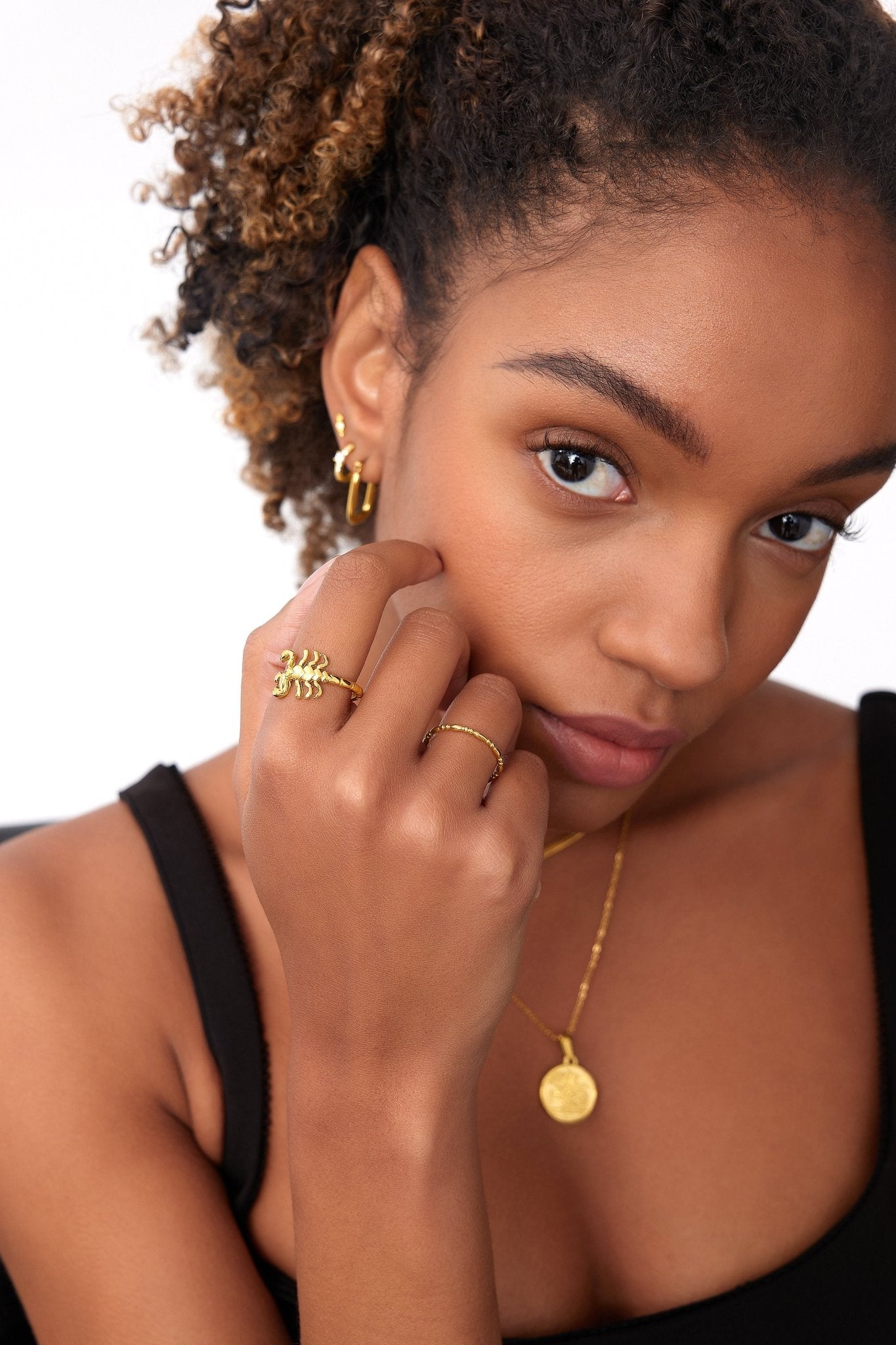 Scorpion Ring Gold (Unisex) - Flaire & Co.