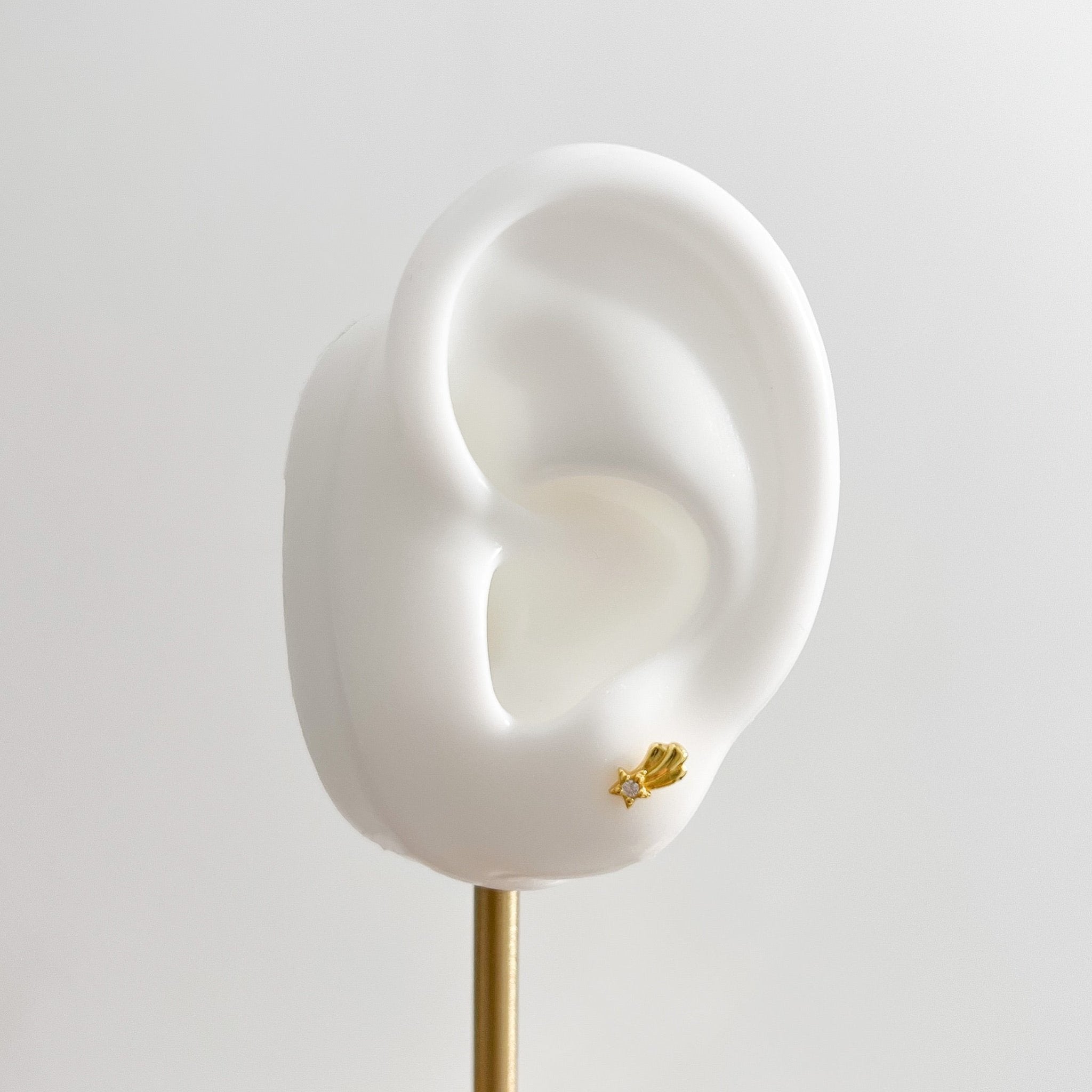 Shooting Star Studs in Gold - Flaire & Co.