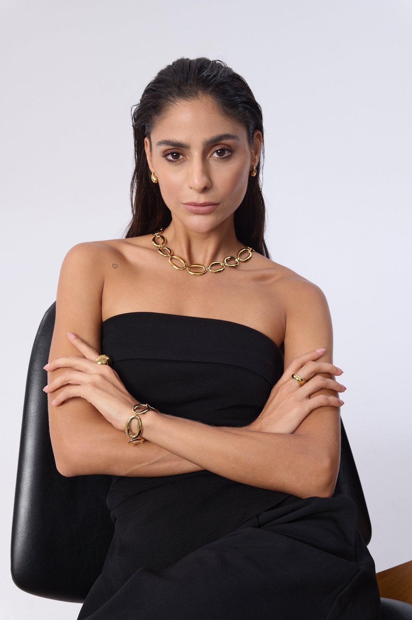 Sienna Chunky Link Bracelet - Flaire & Co.