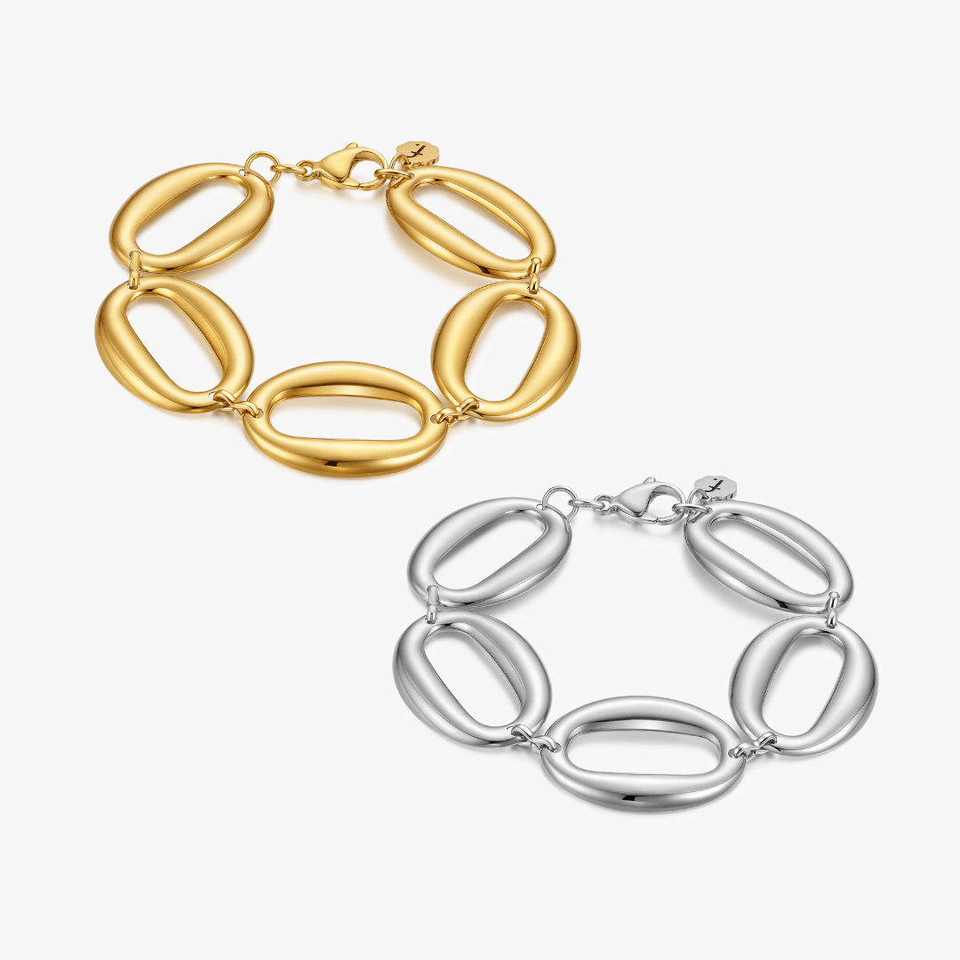 Sienna Chunky Link Bracelet - Flaire & Co.