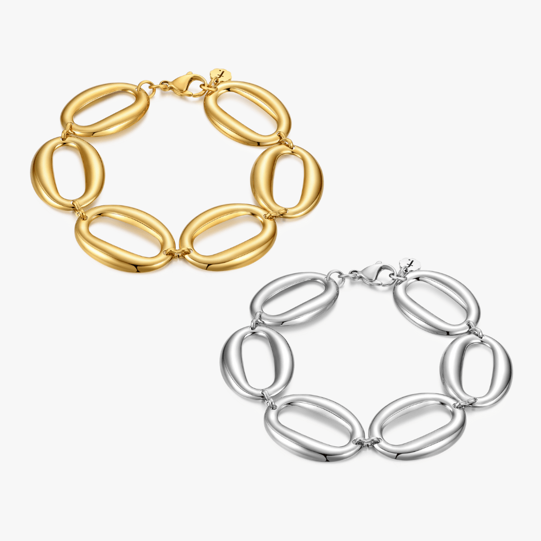 Sienna Chunky Link Bracelet - Flaire & Co.