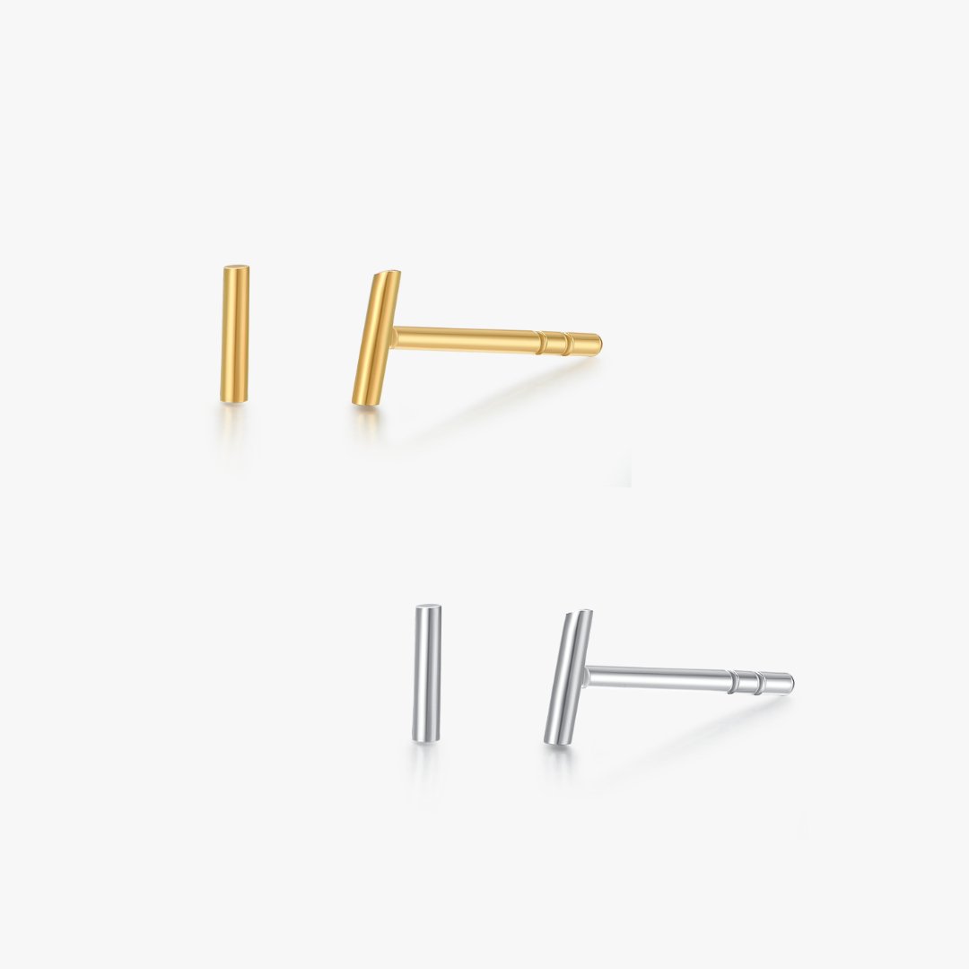 Simple Bar Studs - Flaire & Co.