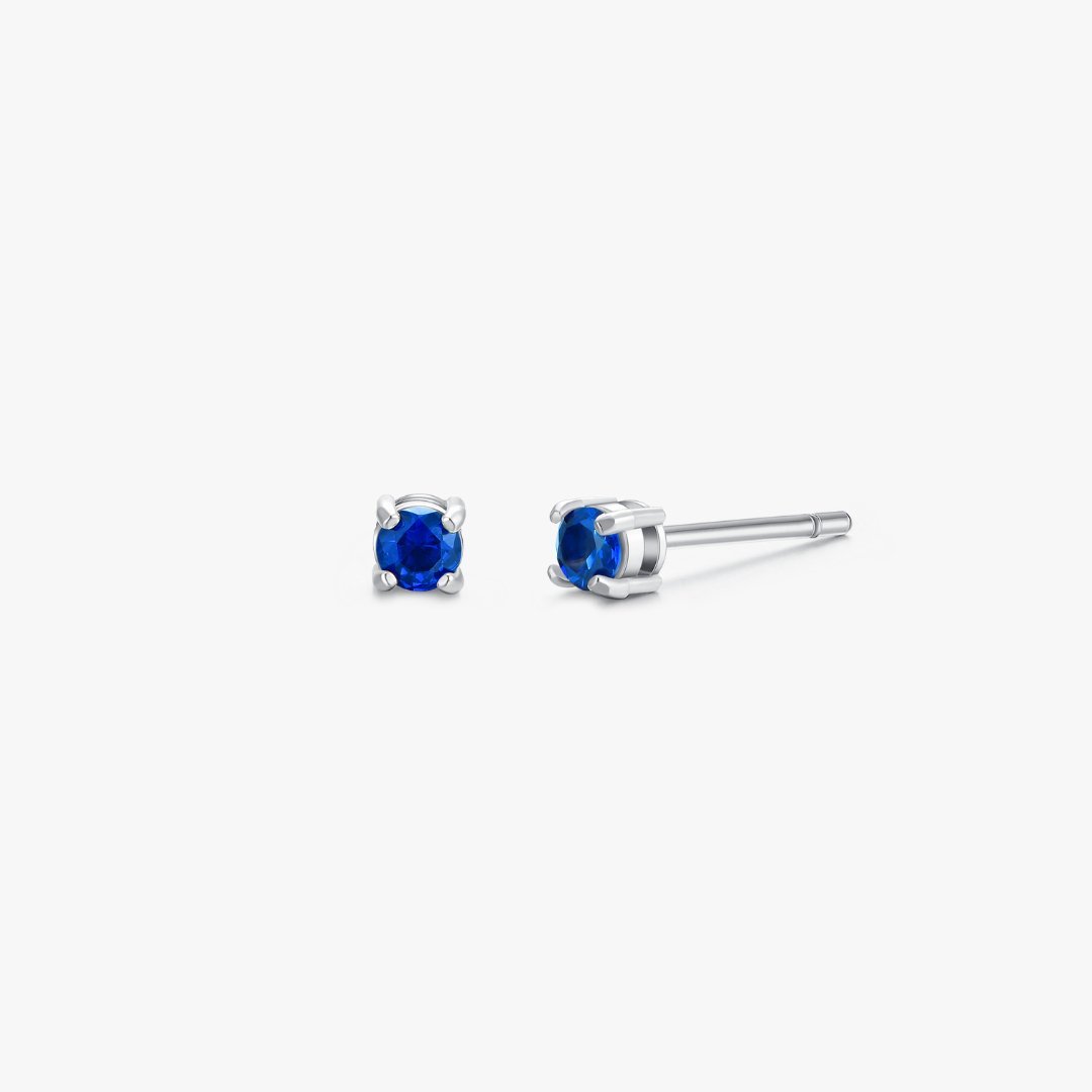Simple CZ Studs in Silver - Flaire & Co.