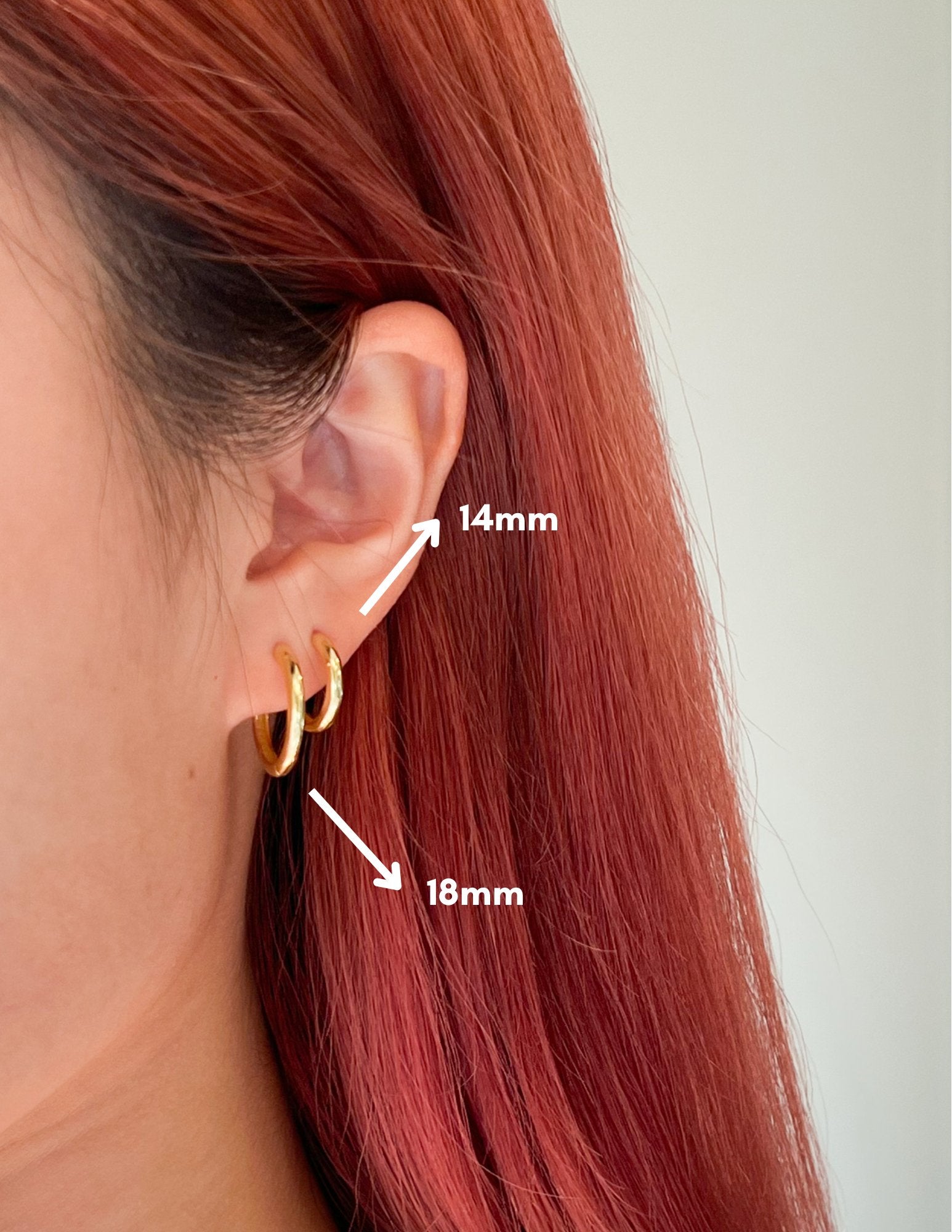 Simple Hoops in Gold - Flaire & Co.