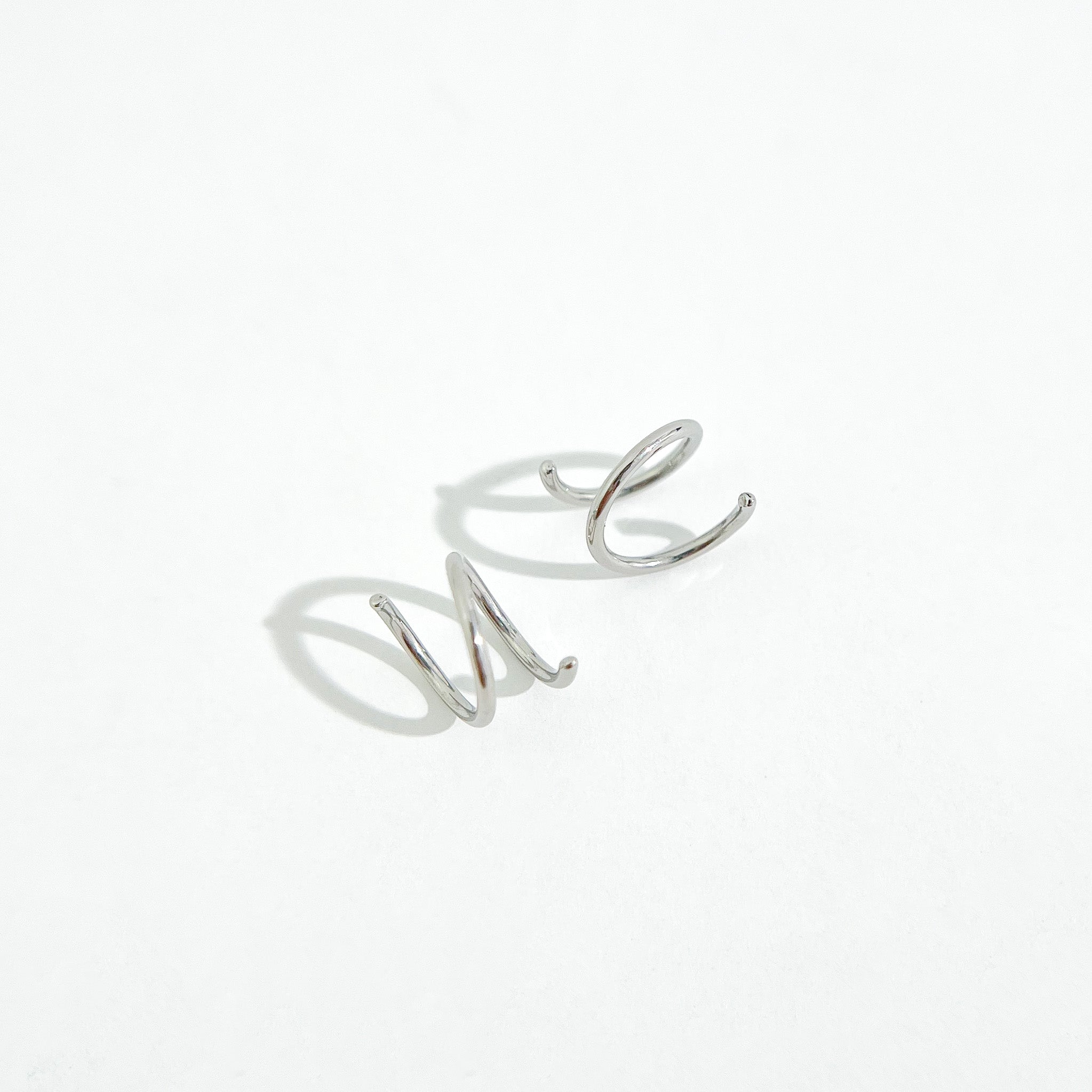 Simple Spiral in Silver - Flaire & Co.