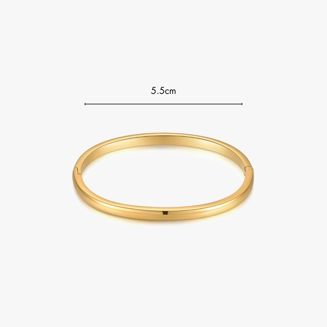 Simple Stacker Cuff Bangle Bracelet - Flaire & Co.