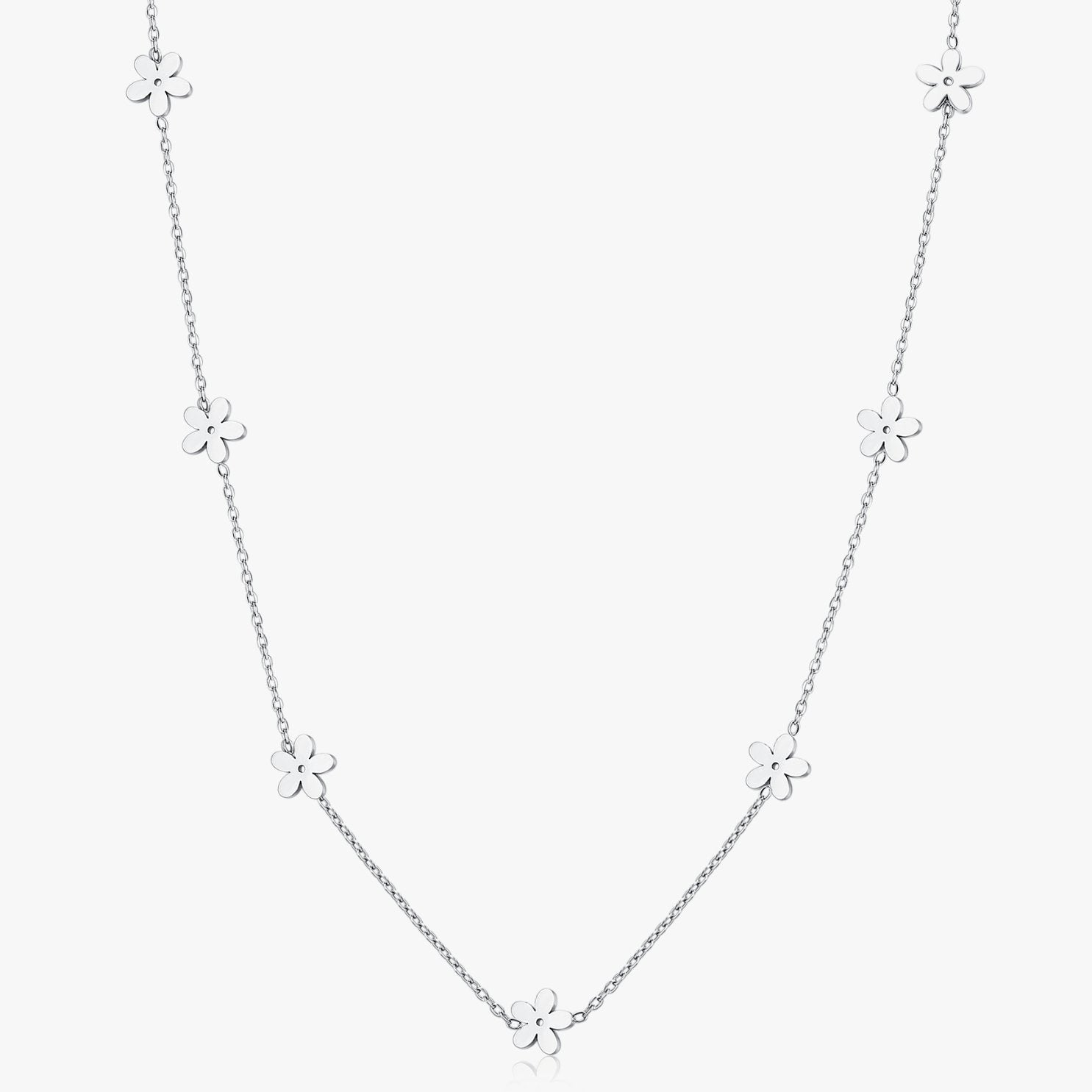 Simply Floral Choker Necklace - Flaire & Co.