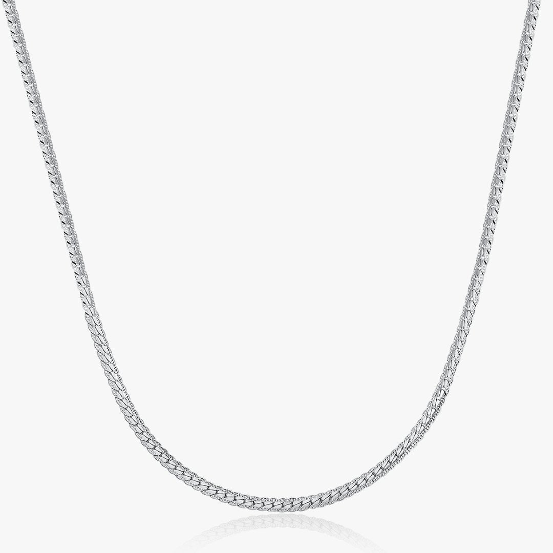 Snake Chain Necklace in Gold - Flaire & Co.