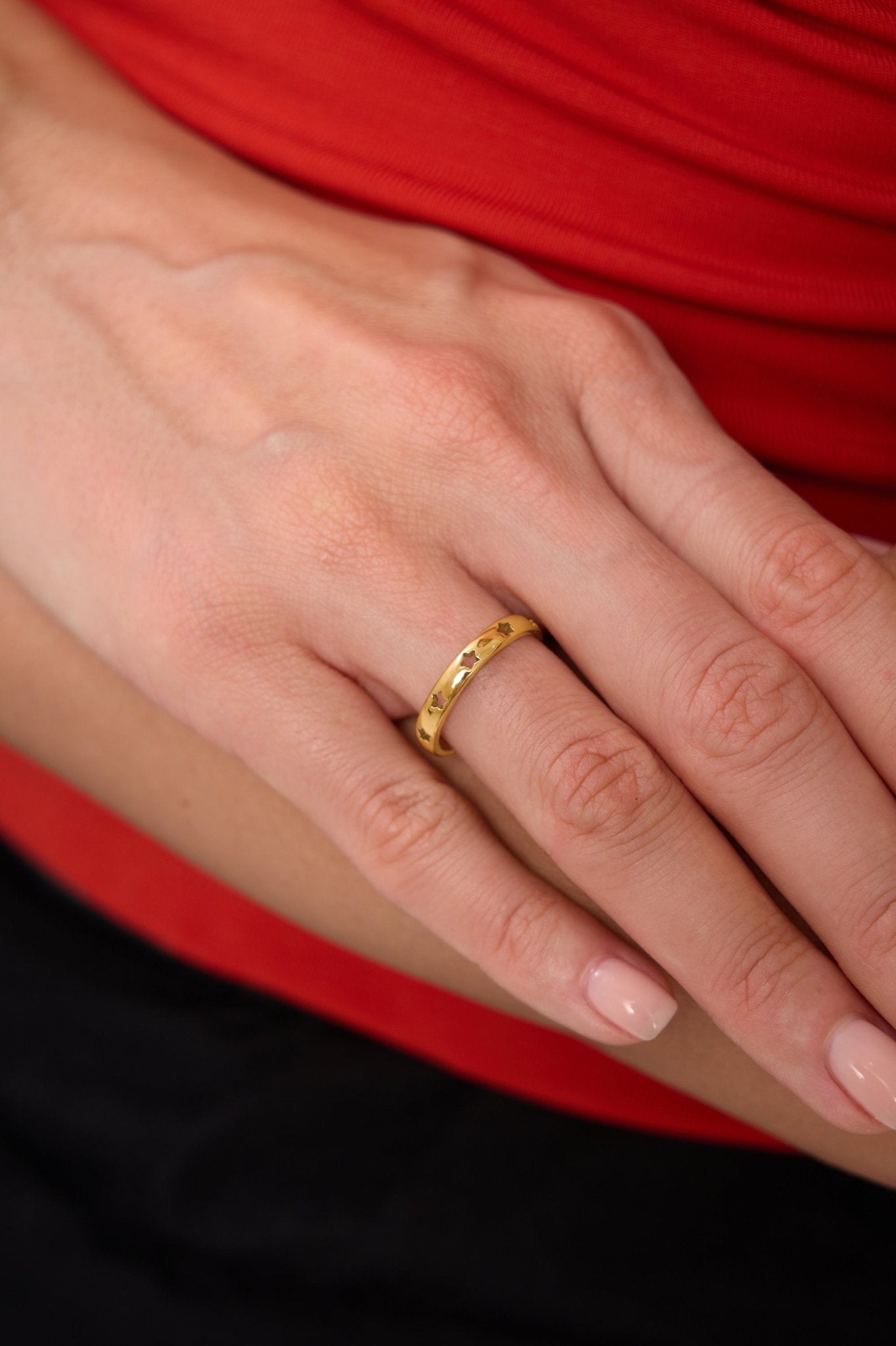 Stars Band Ring - Flaire & Co.