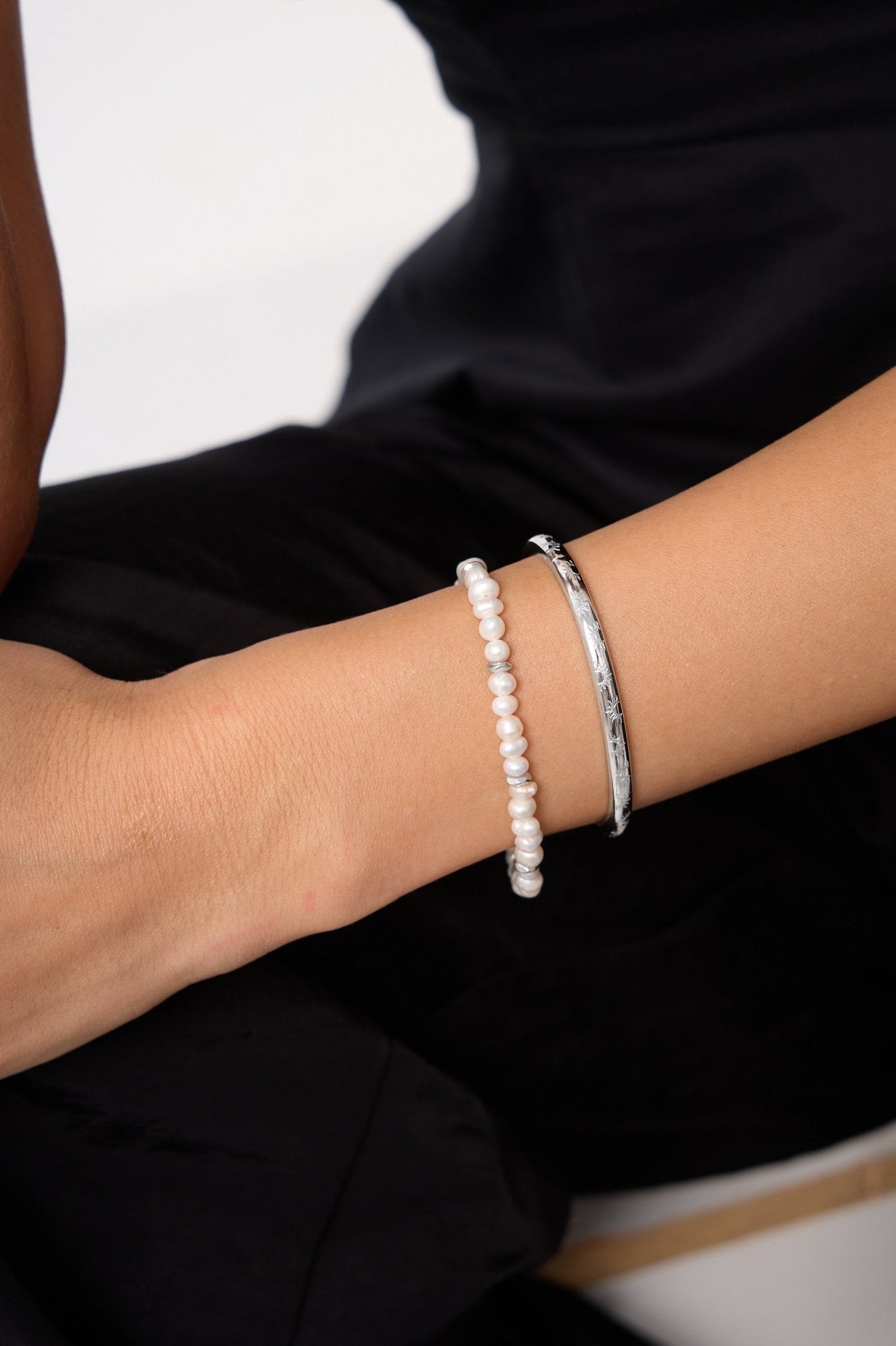 Sunlight Stacker Cuff Bangle Bracelet - Flaire & Co.