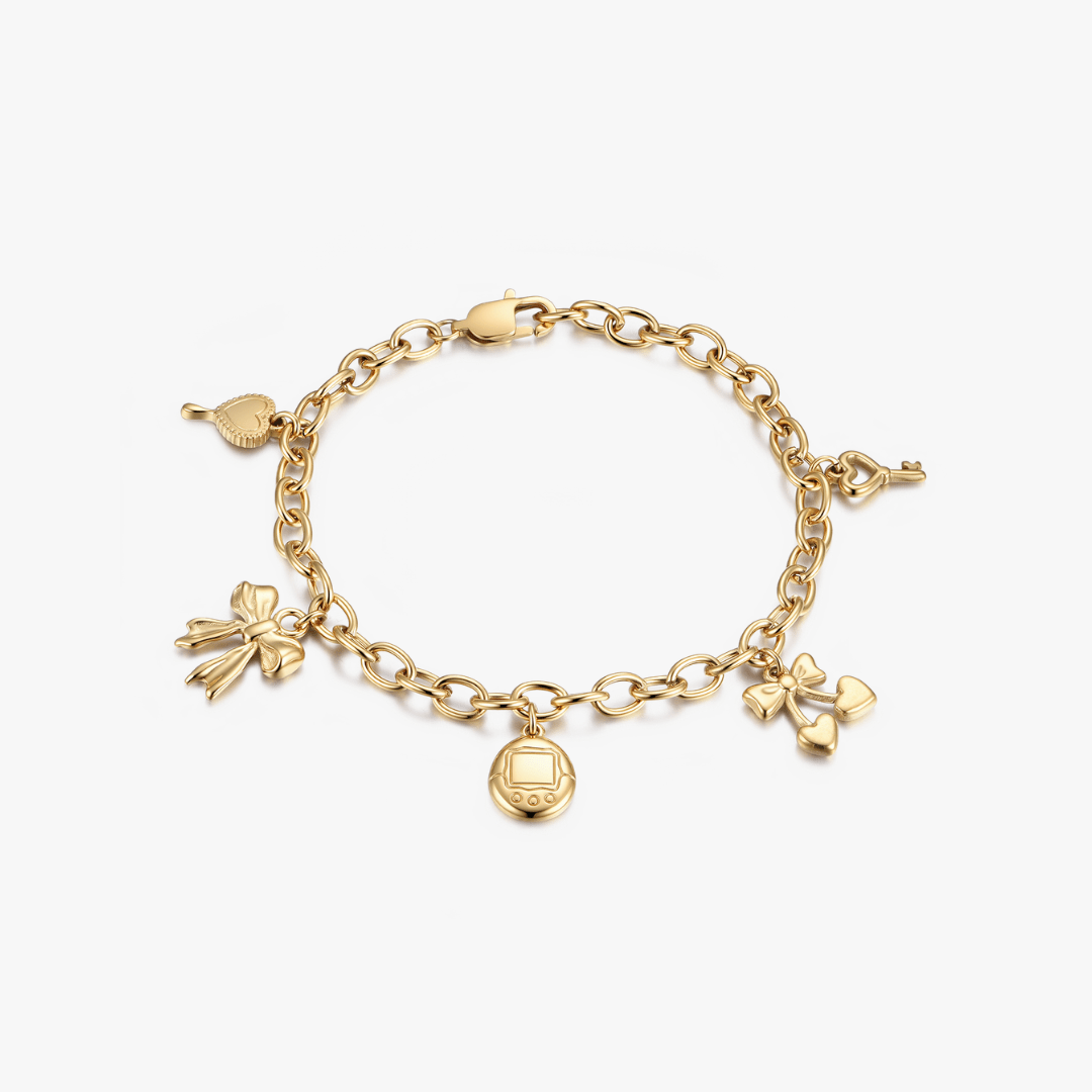 Sweetheart Charm Bracelet - Flaire & Co.