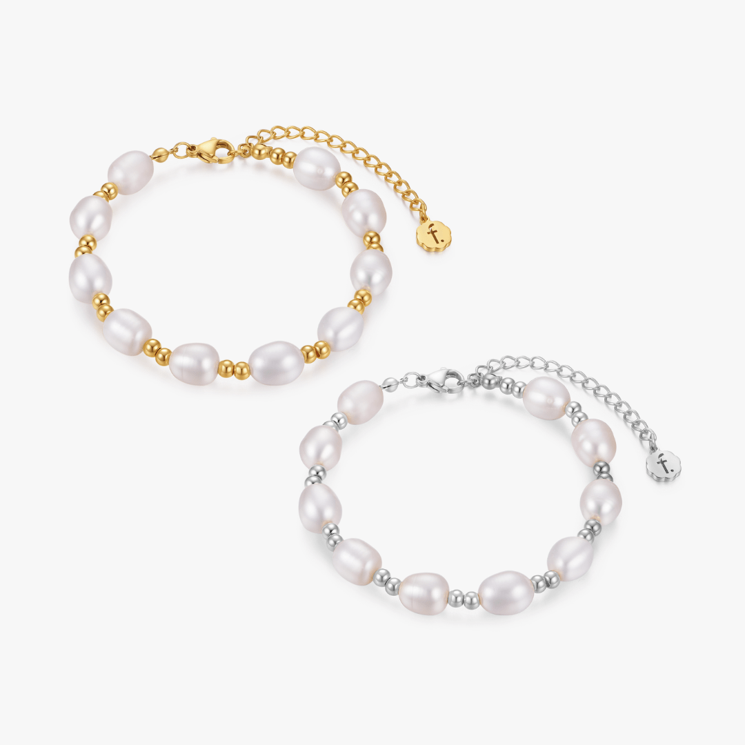 Thalia Pearl Bracelet - Flaire & Co.