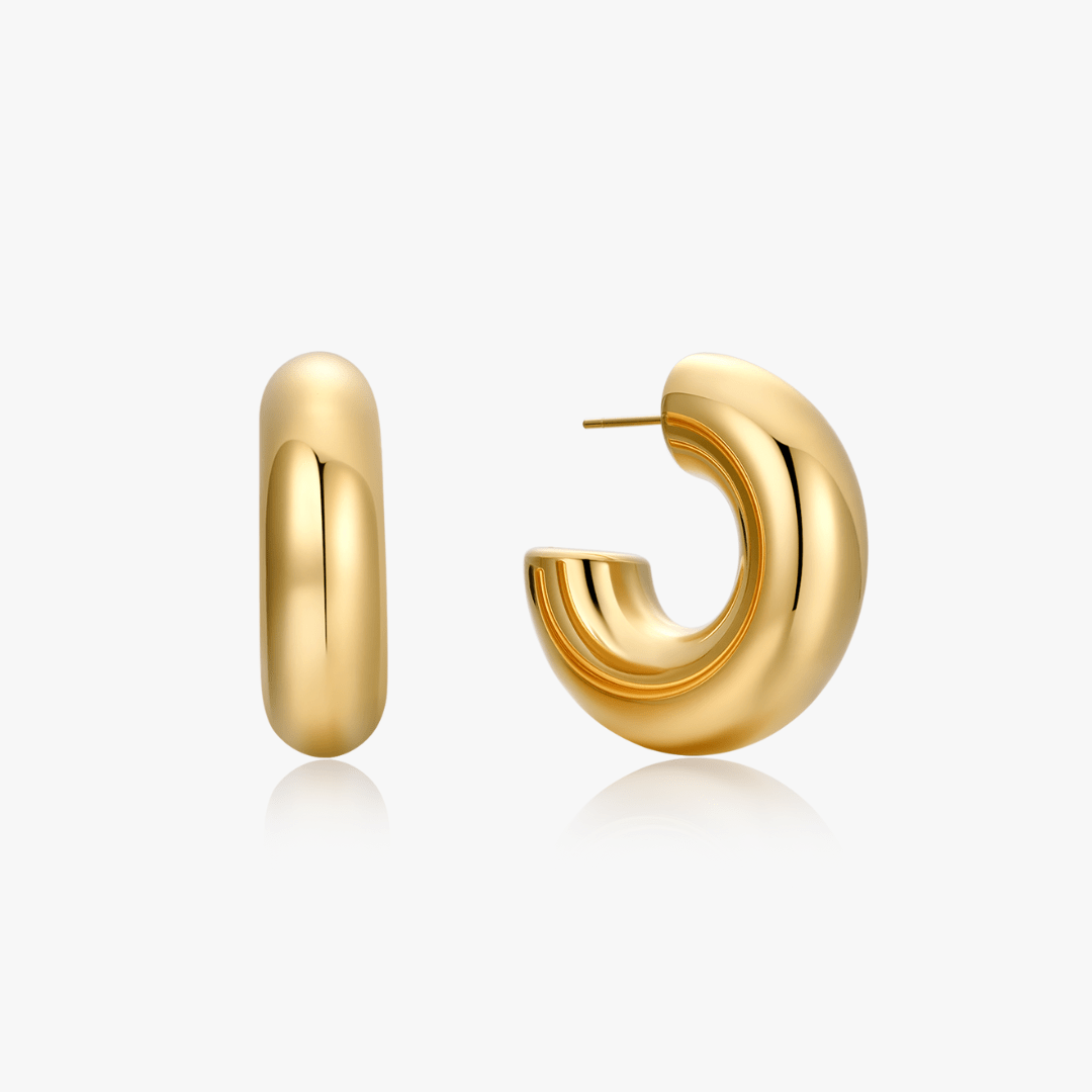 The Chubby Hollow Hoops - Flaire & Co.
