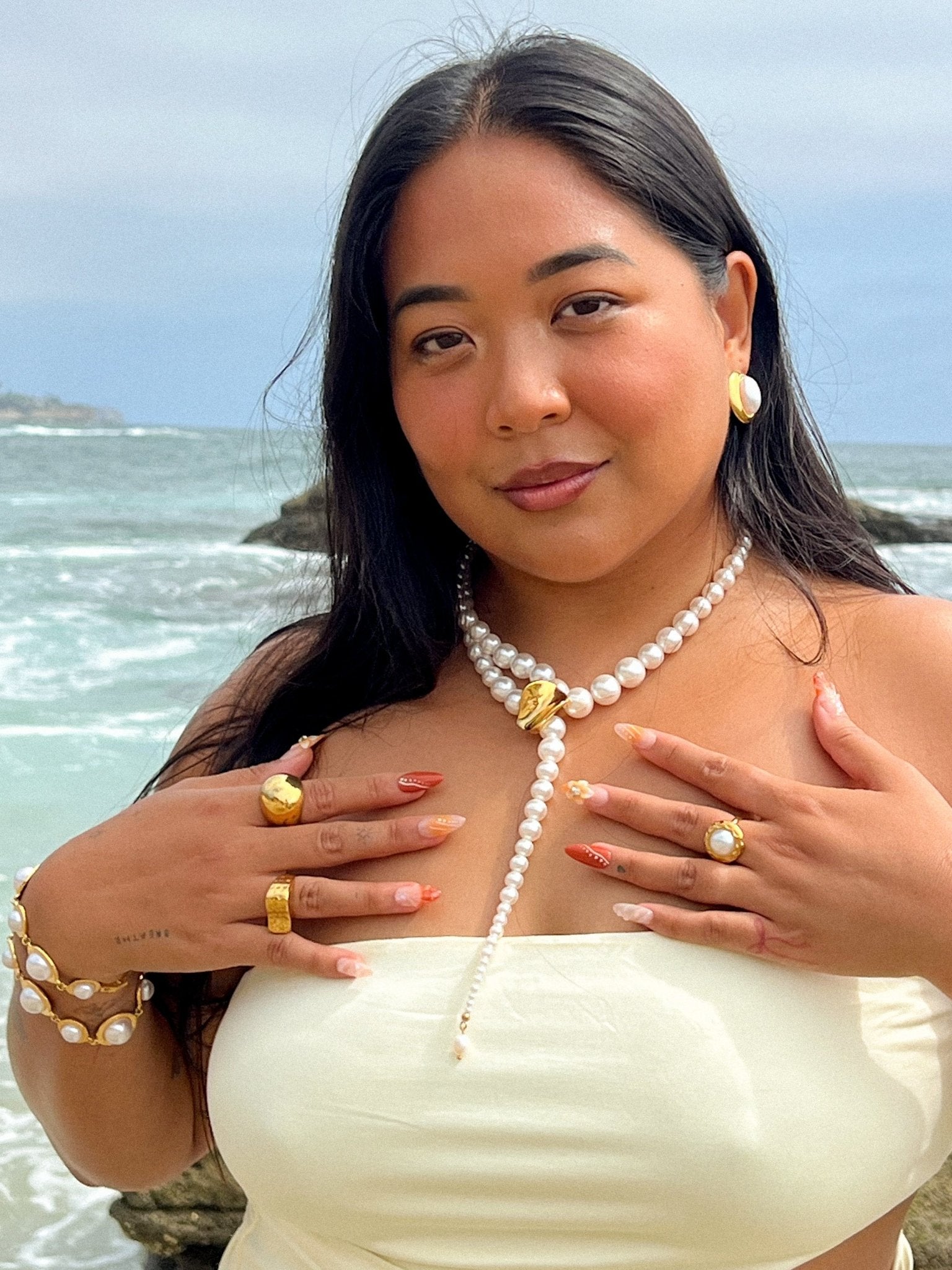 The Yanina Necklace (Flaire X Kim Tish) - Flaire & Co.