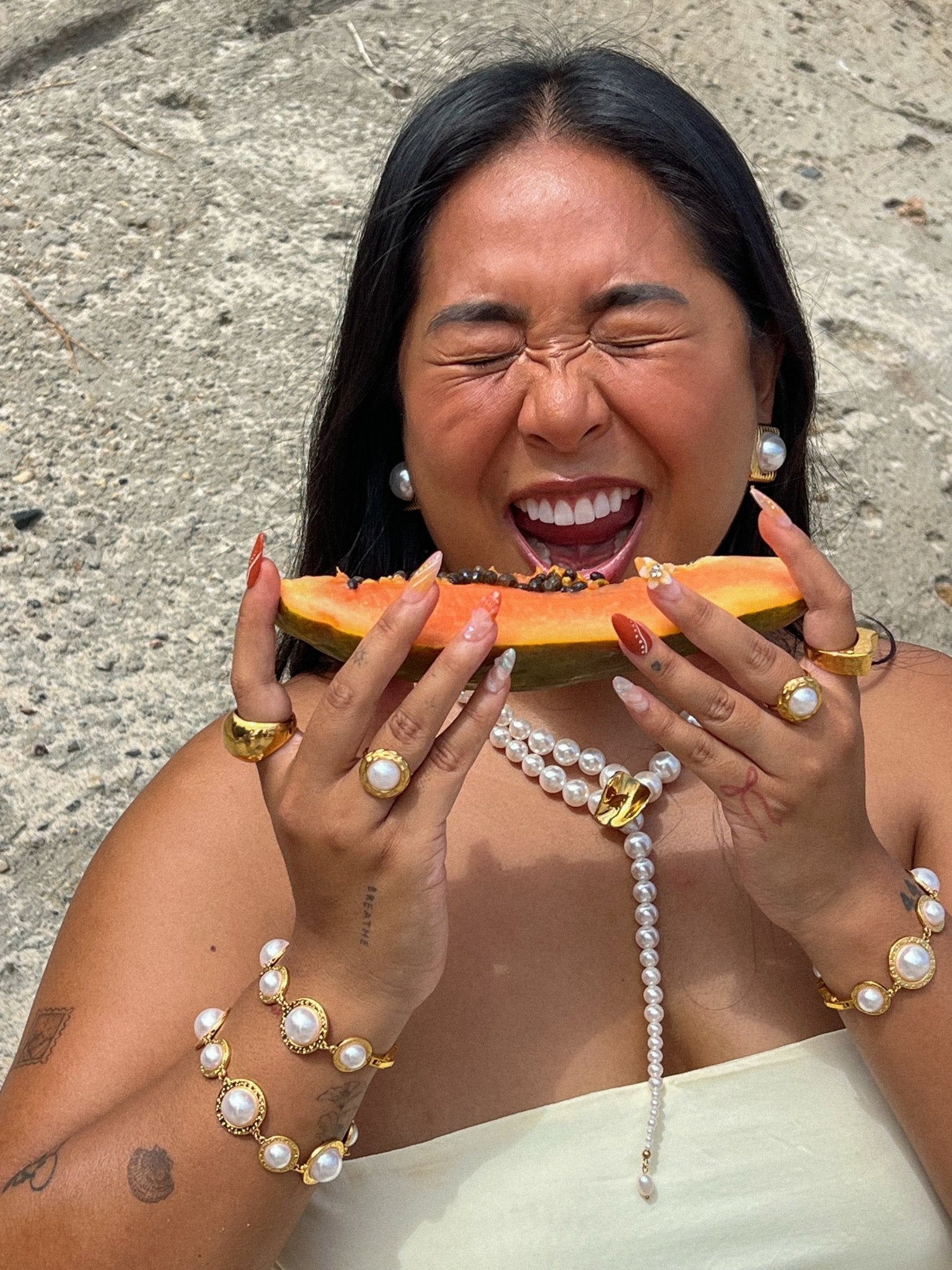 The Yanina Necklace (Flaire X Kim Tish) - Flaire & Co.